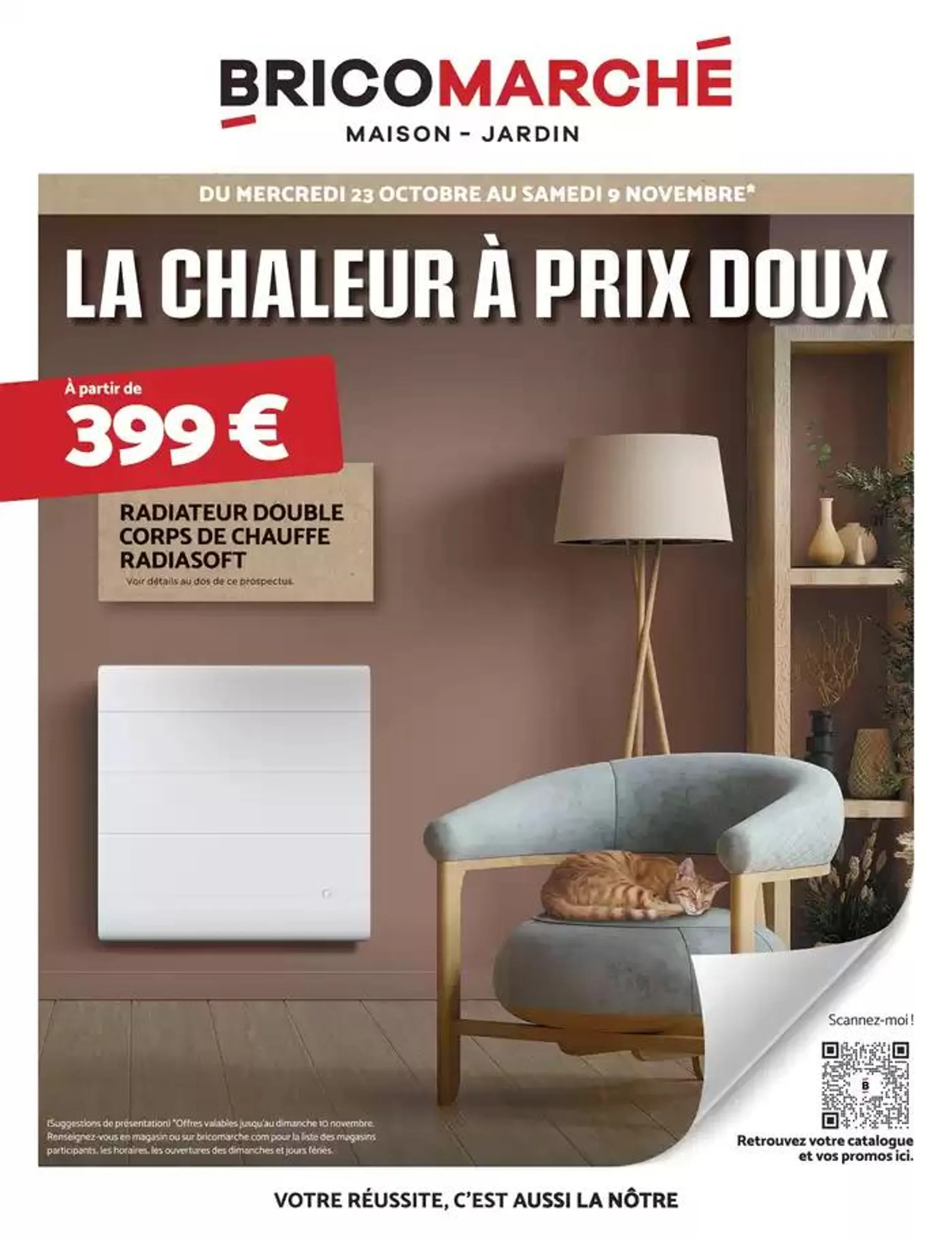 La chaleur à prix doux du 23 octobre au 9 novembre 2024 - Catalogue page 1