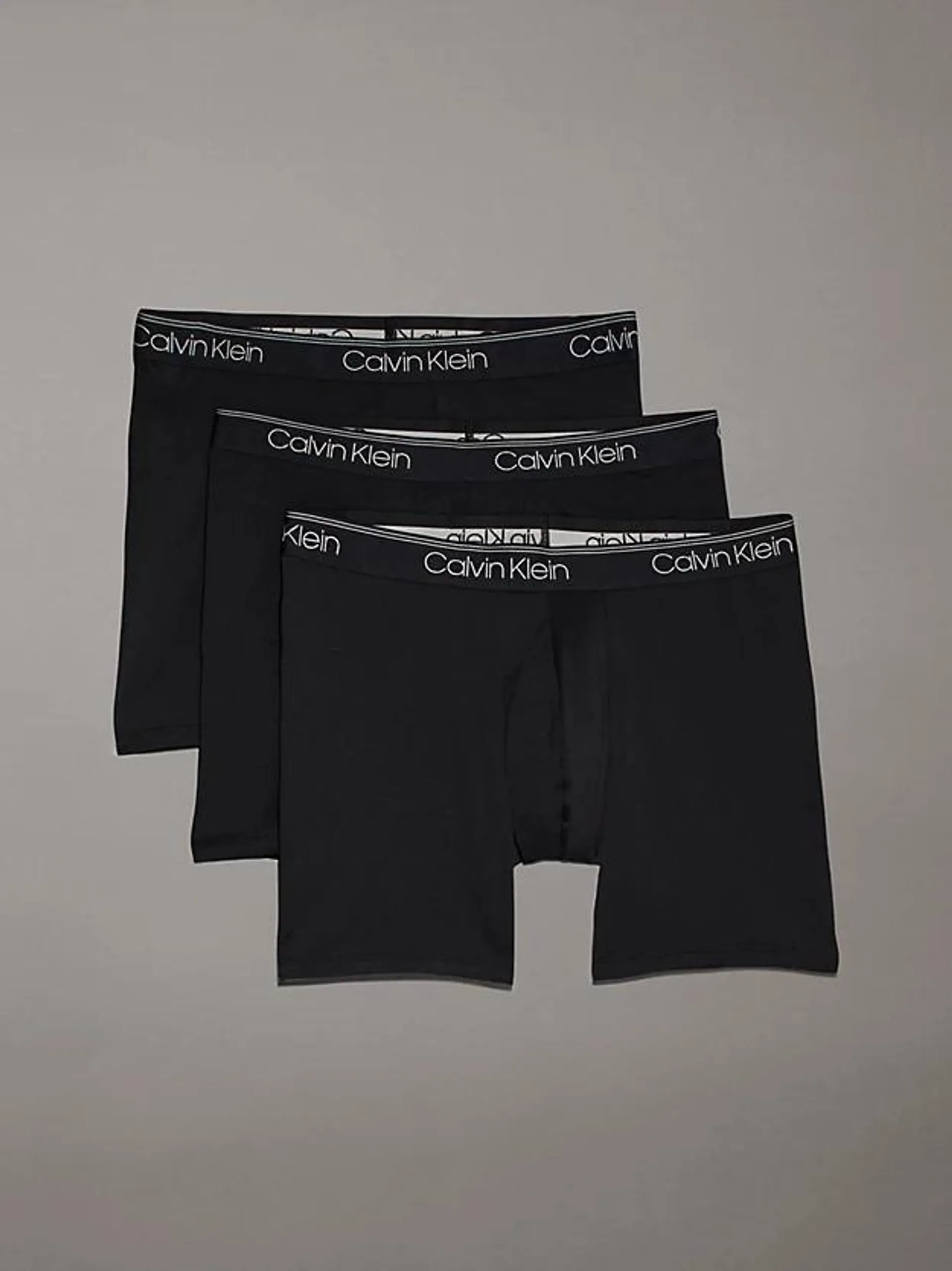 Lot de 3 boxers longs - Micro Stretch