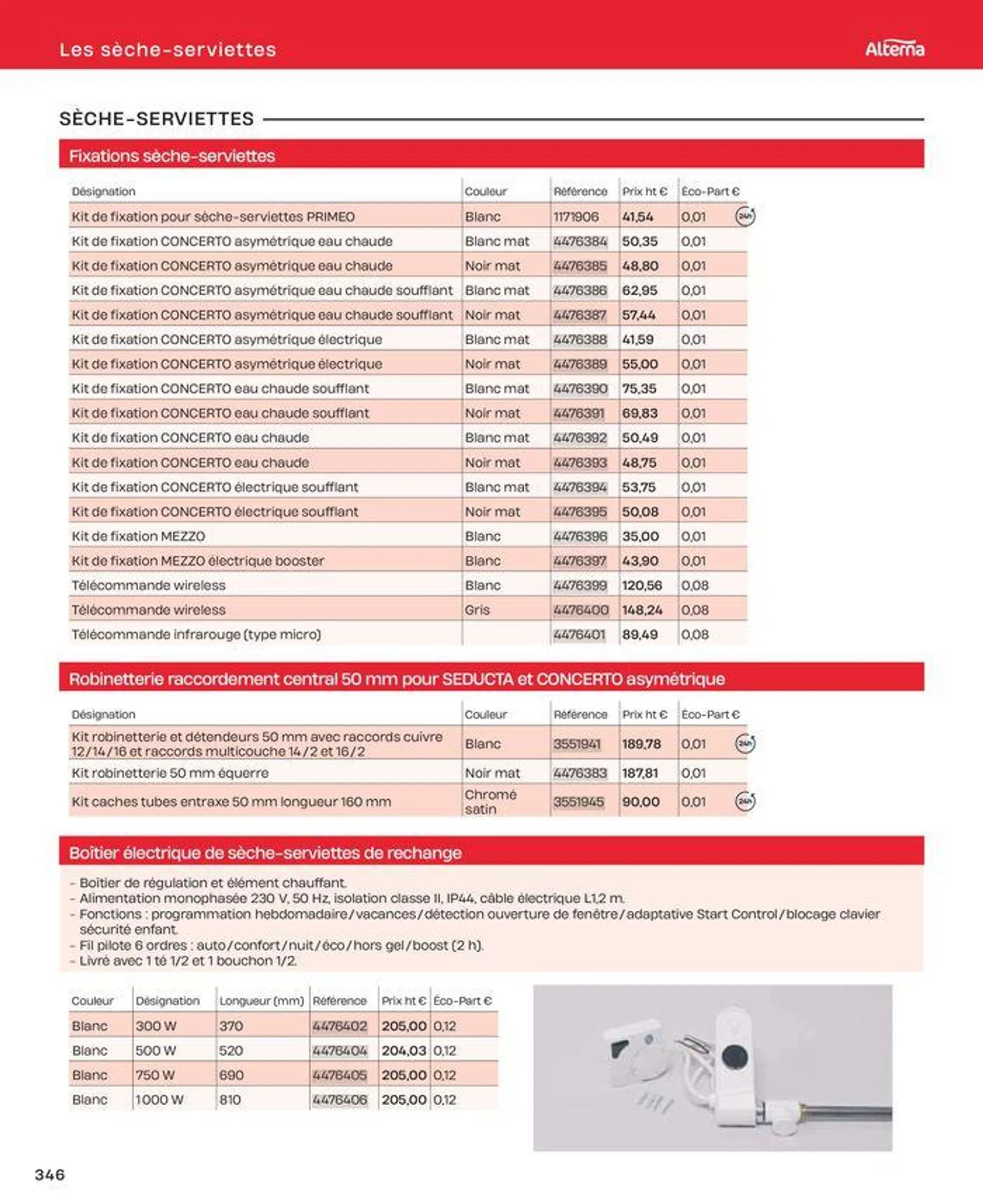 La salle de bain en toute sérénité du 2 juillet au 31 décembre 2024 - Catalogue page 346