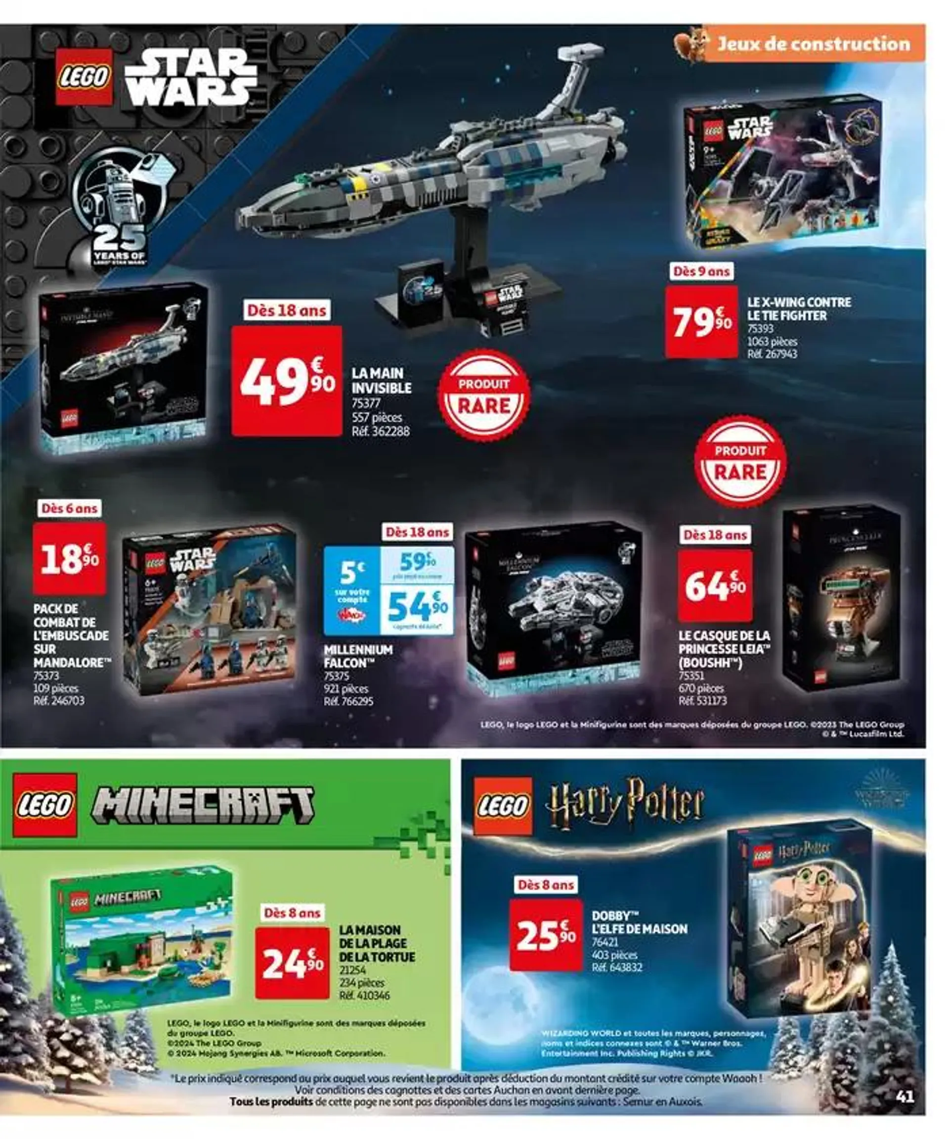 Réveillons Noël, un max de promos pour les fêtes du 11 octobre au 6 décembre 2024 - Catalogue page 41