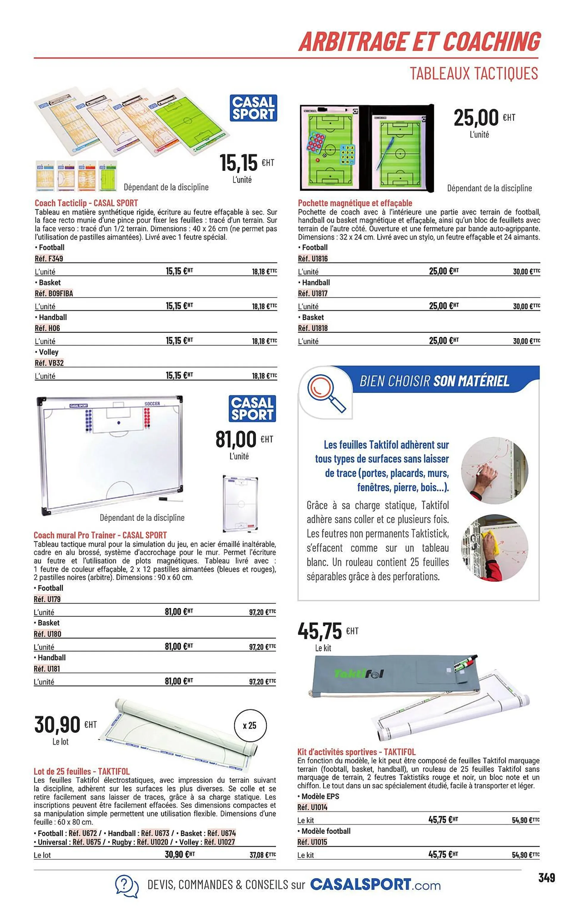 Catalogue Casal Sport du 1 février au 28 décembre 2024 - Catalogue page 267