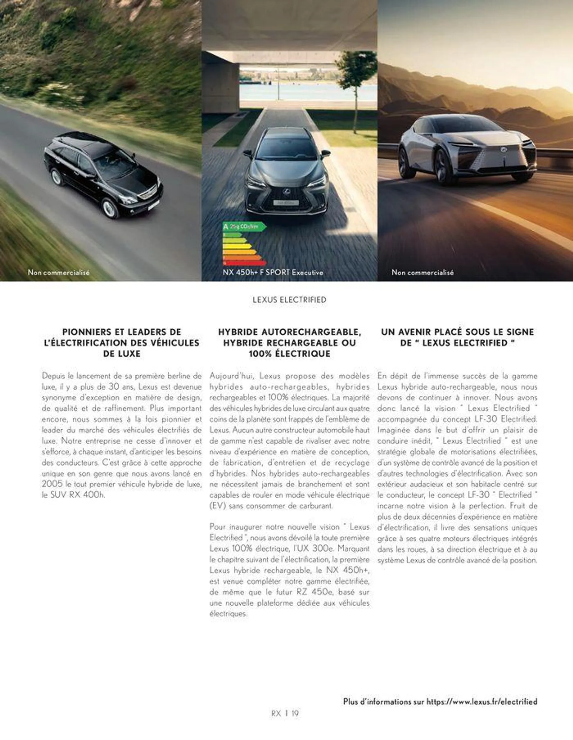 Lexus NOUVEAU RX du 24 juin au 28 février 2025 - Catalogue page 19