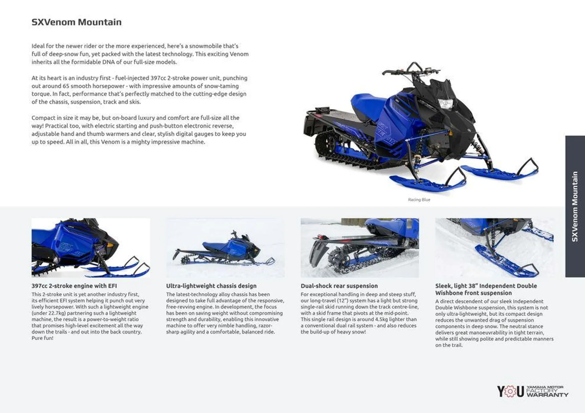 Catalogue Yamaha Motoneiges - Snowmobiles du 18 juin au 31 décembre 2024 - Catalogue page 15