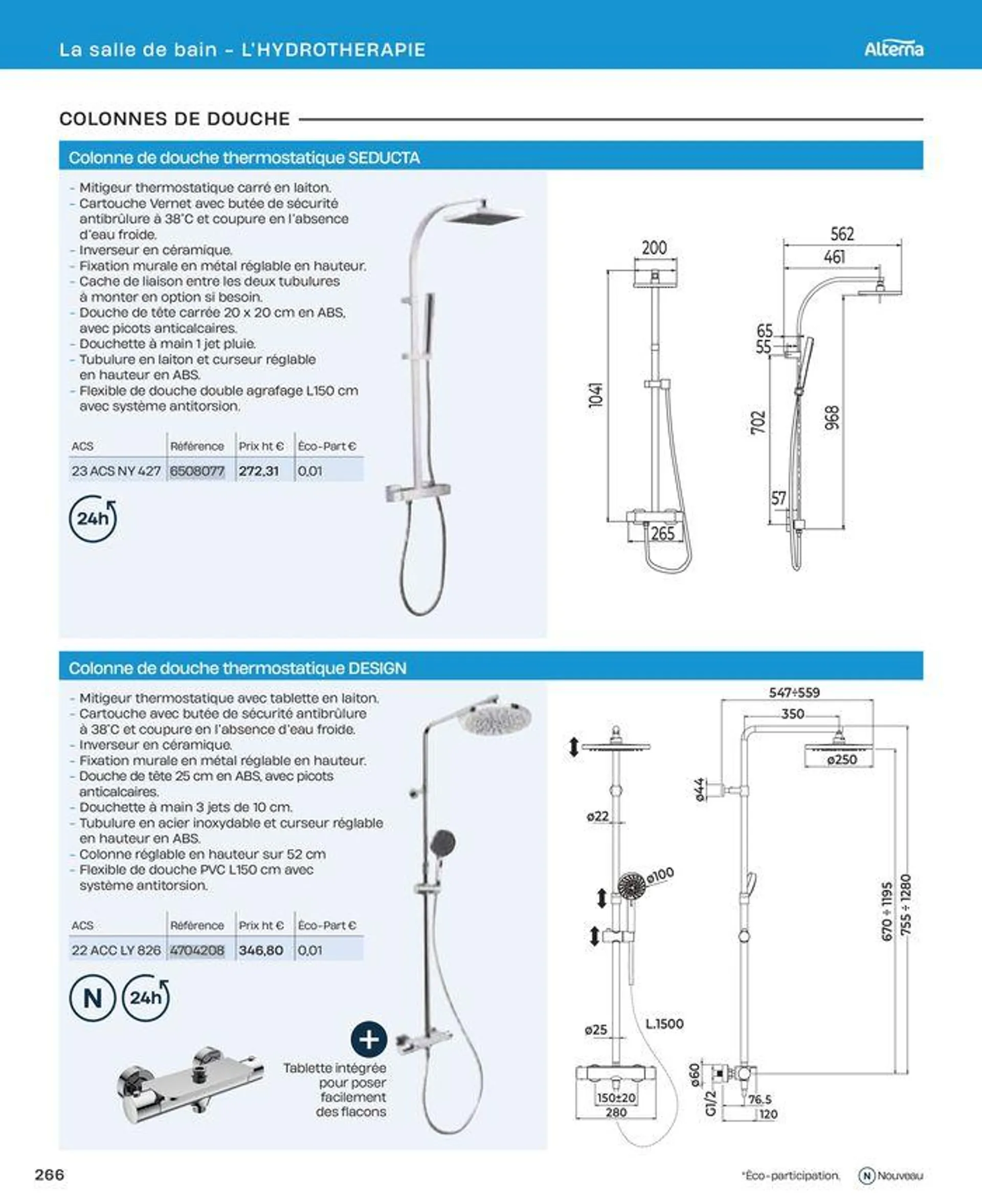 La salle de bain en toute sérénité du 2 juillet au 31 décembre 2024 - Catalogue page 266