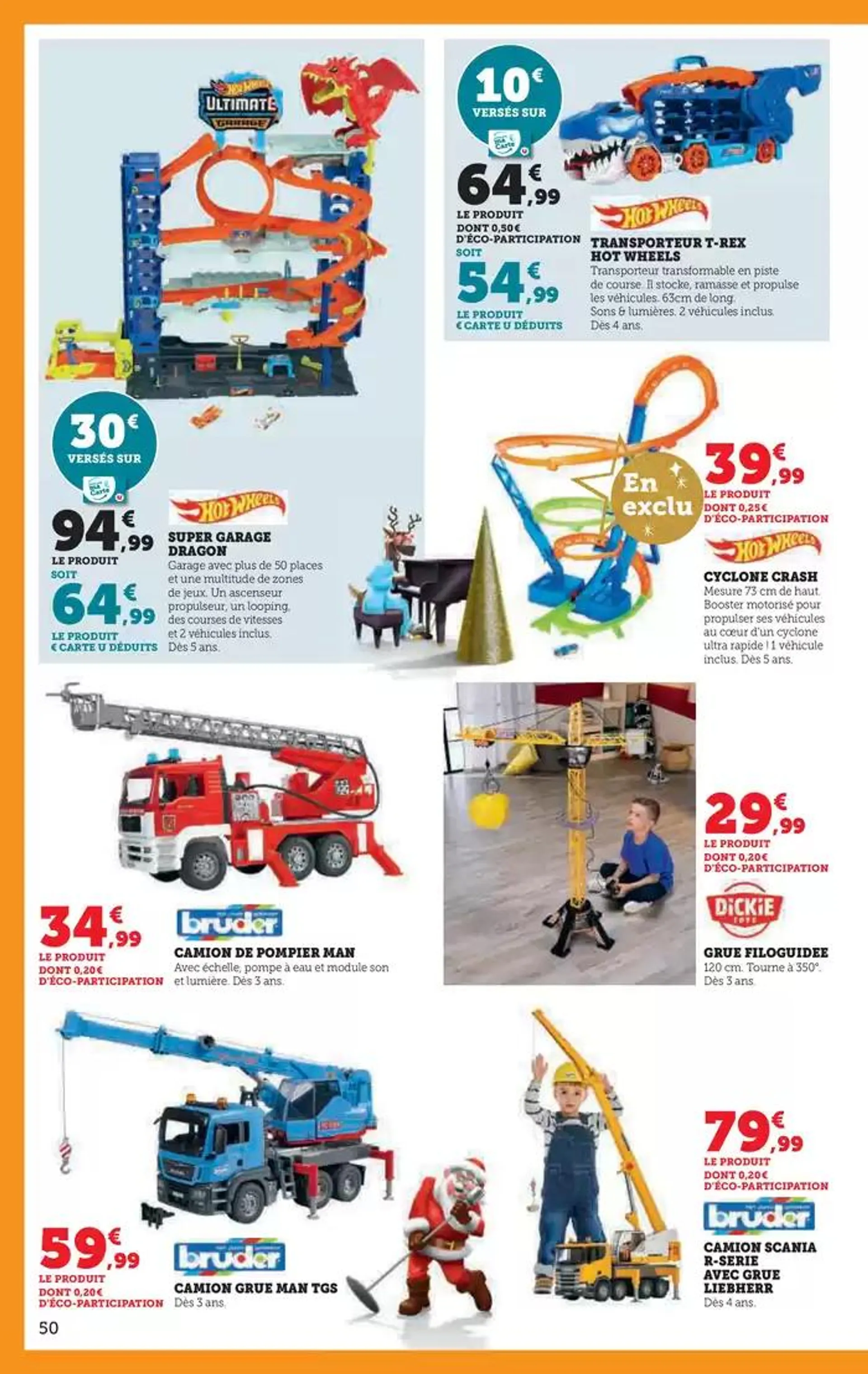 Jouets du 22 octobre au 8 décembre 2024 - Catalogue page 50