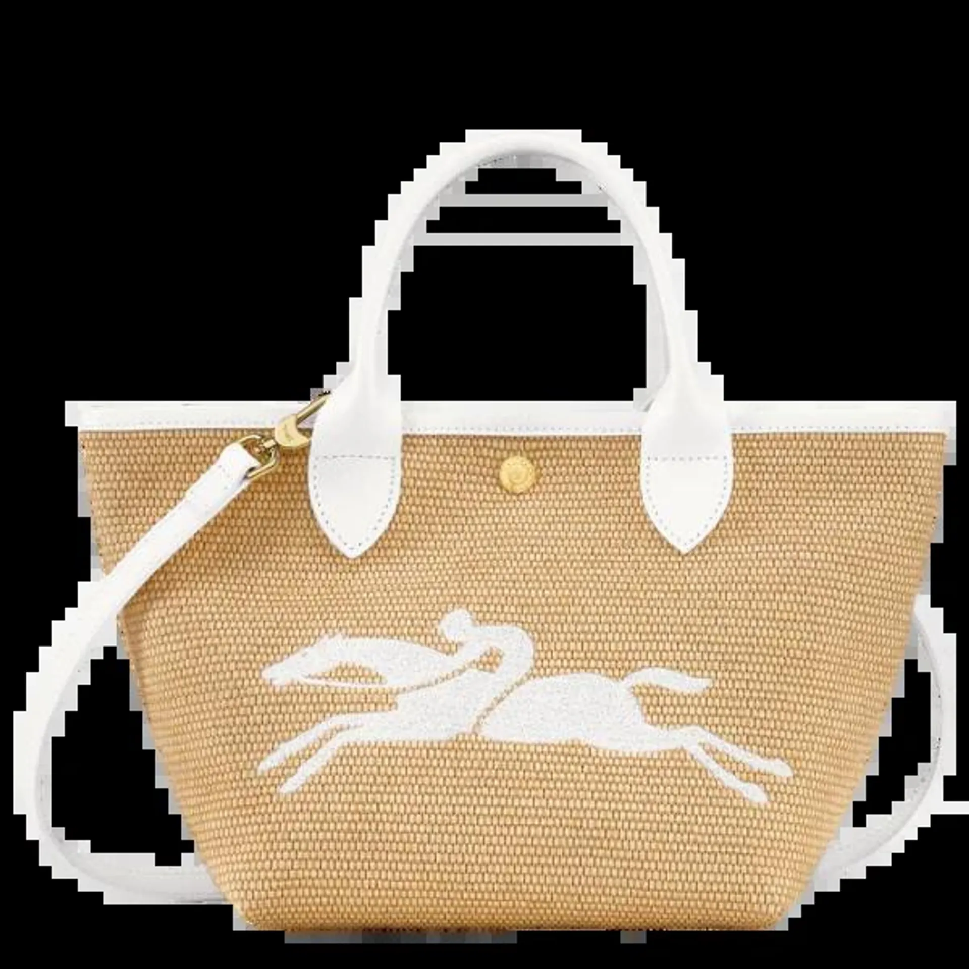 Longchamp - Le Panier Pliage S - Blanc