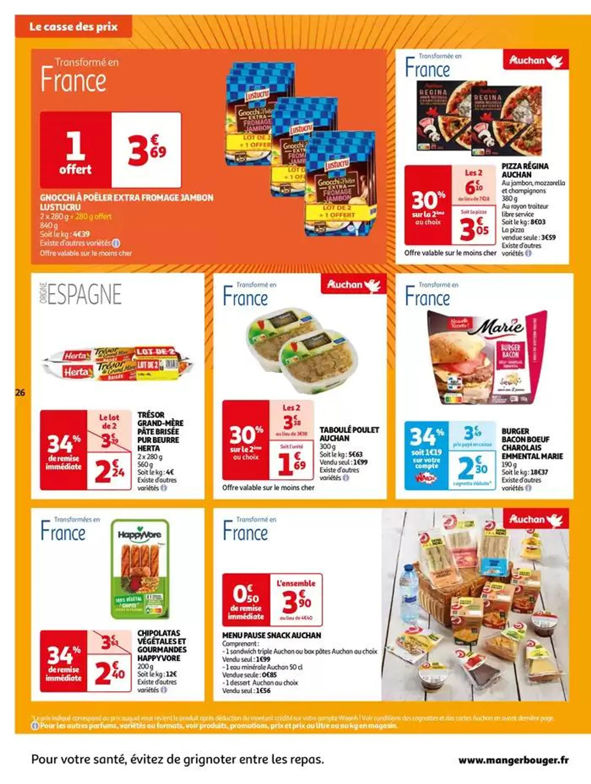 Une semaine d'offres à prix cassés  du 22 octobre au 28 octobre 2024 - Catalogue page 26