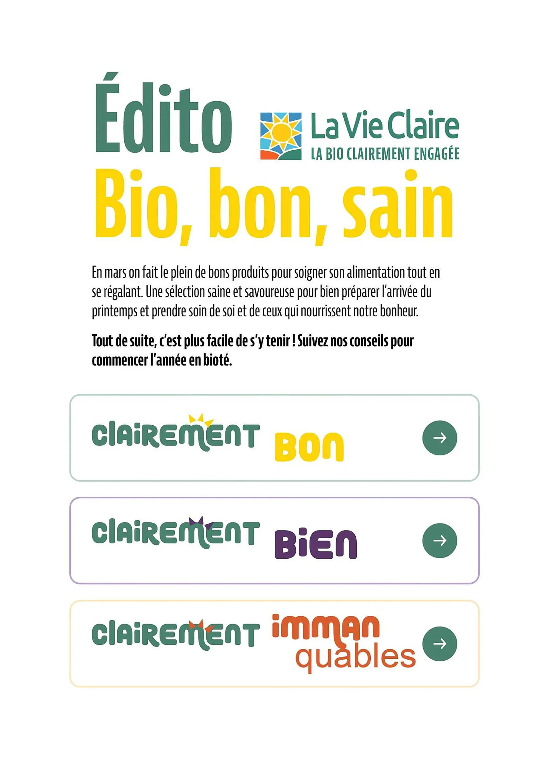 Catalogue La Vie Claire du 29 février au 27 mars 2024 - Catalogue page 2