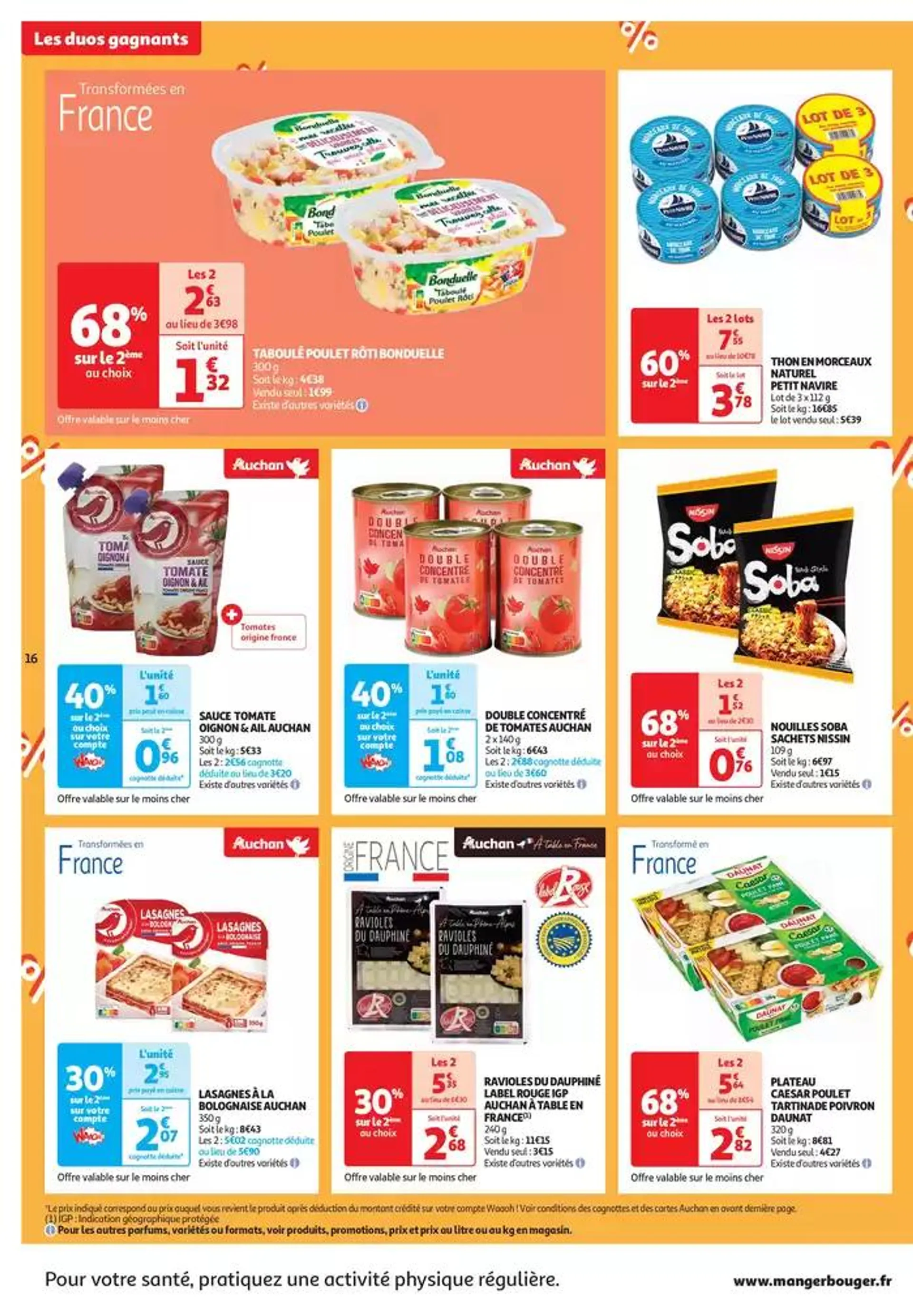 Le Black Week Auchan, c'est maintenant ! du 26 novembre au 2 décembre 2024 - Catalogue page 16