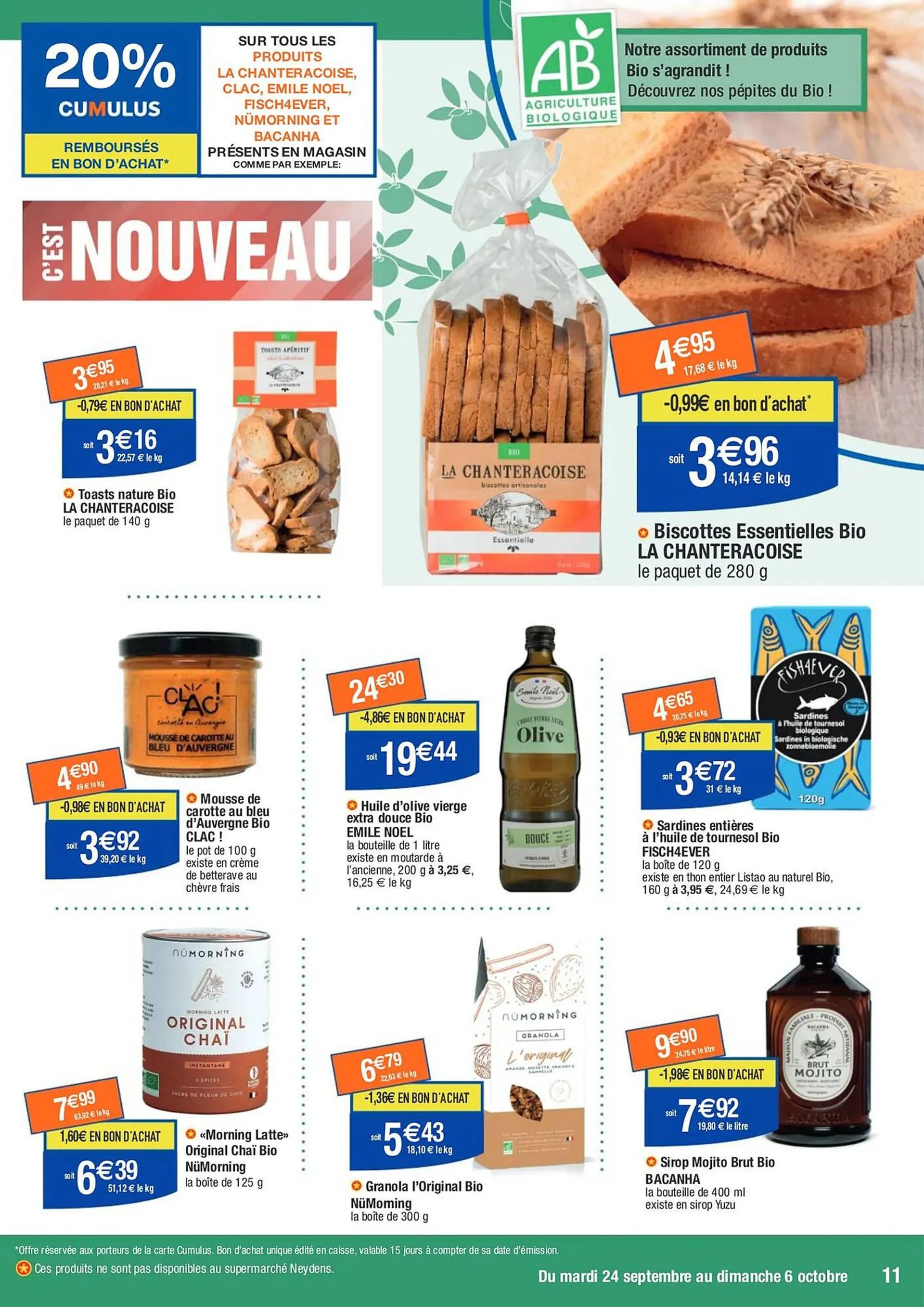 Catalogue Migros du 24 septembre au 6 octobre 2024 - Catalogue page 11