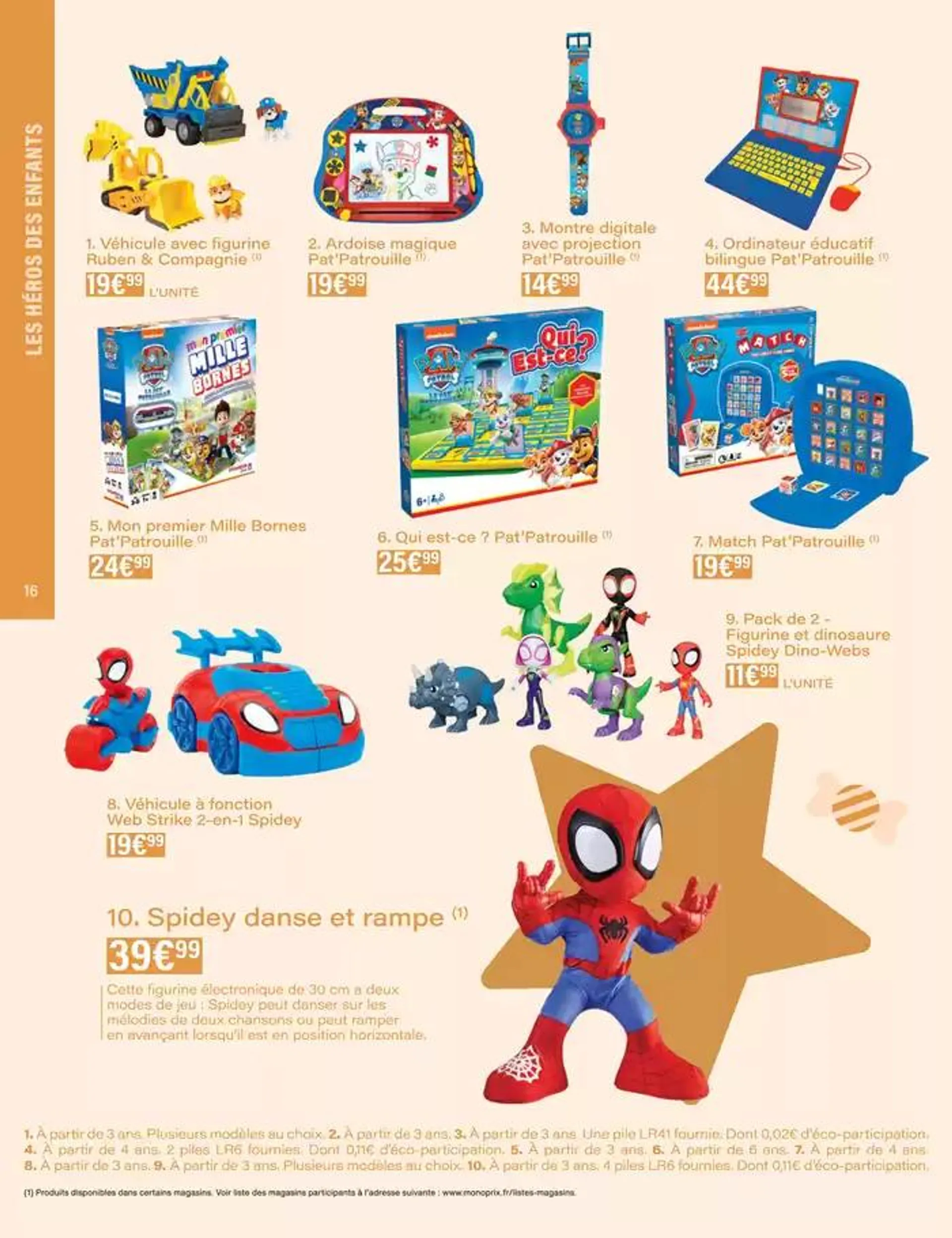 Les jouets de Noël du 25 octobre au 31 décembre 2024 - Catalogue page 16