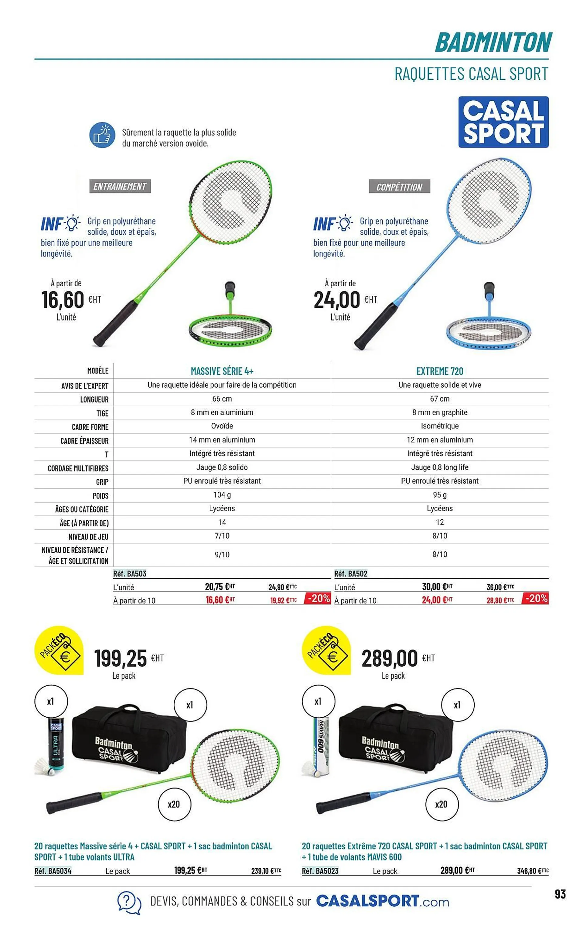 Catalogue Casal Sport du 1 février au 28 décembre 2024 - Catalogue page 54