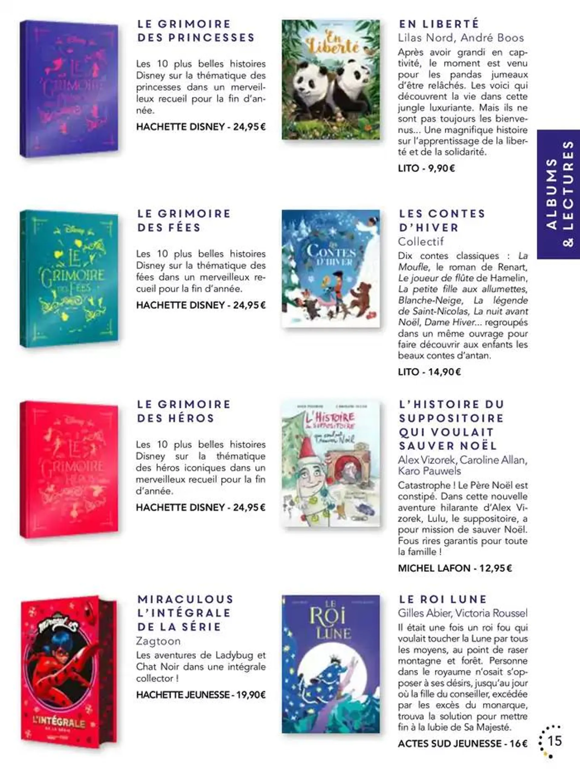 Les belles surprises de Noël du 23 octobre au 25 décembre 2024 - Catalogue page 15