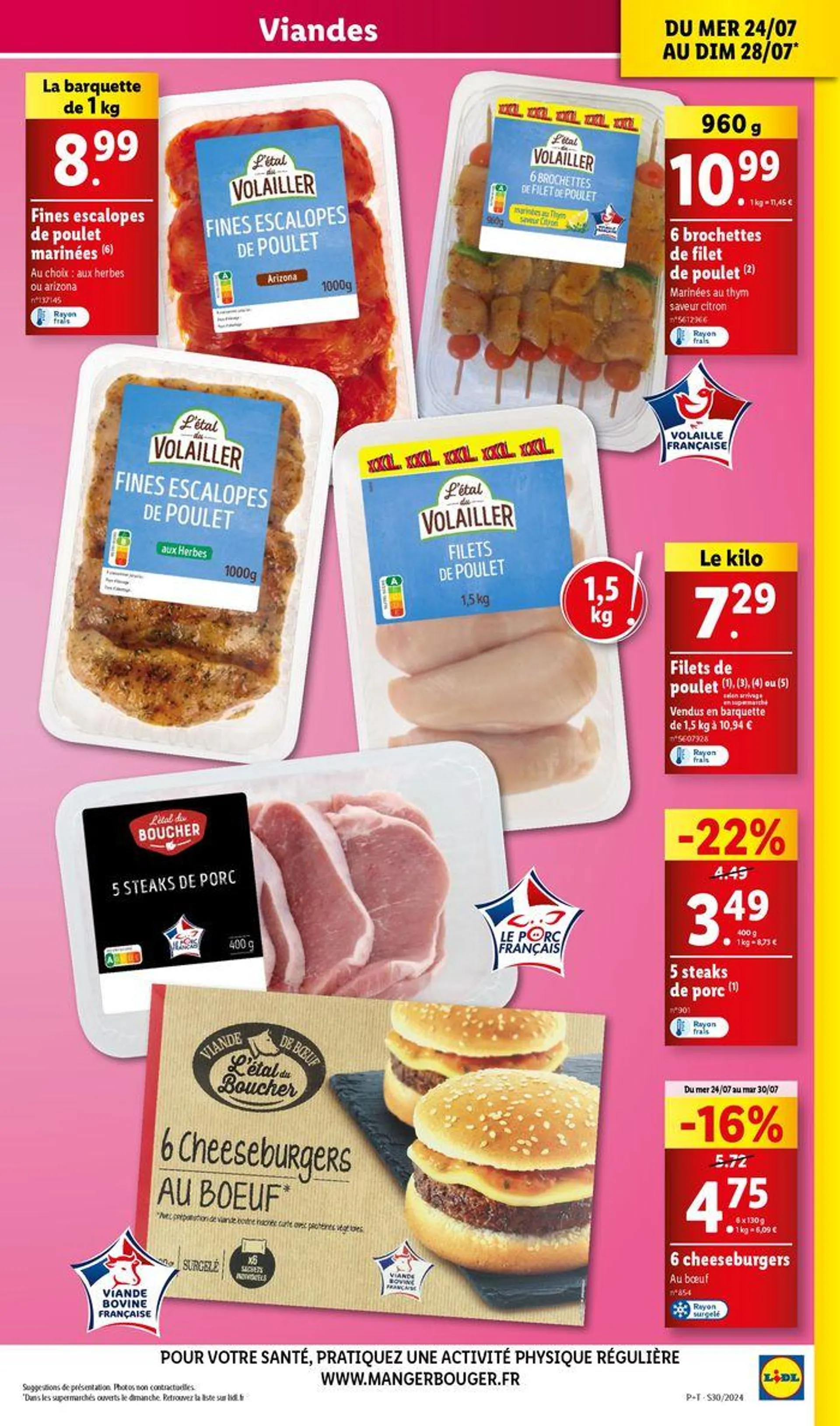 Profitez des journées opportunités pour dénicher vos produits du quotidien à prix Lidl du 24 juillet au 30 juillet 2024 - Catalogue page 5