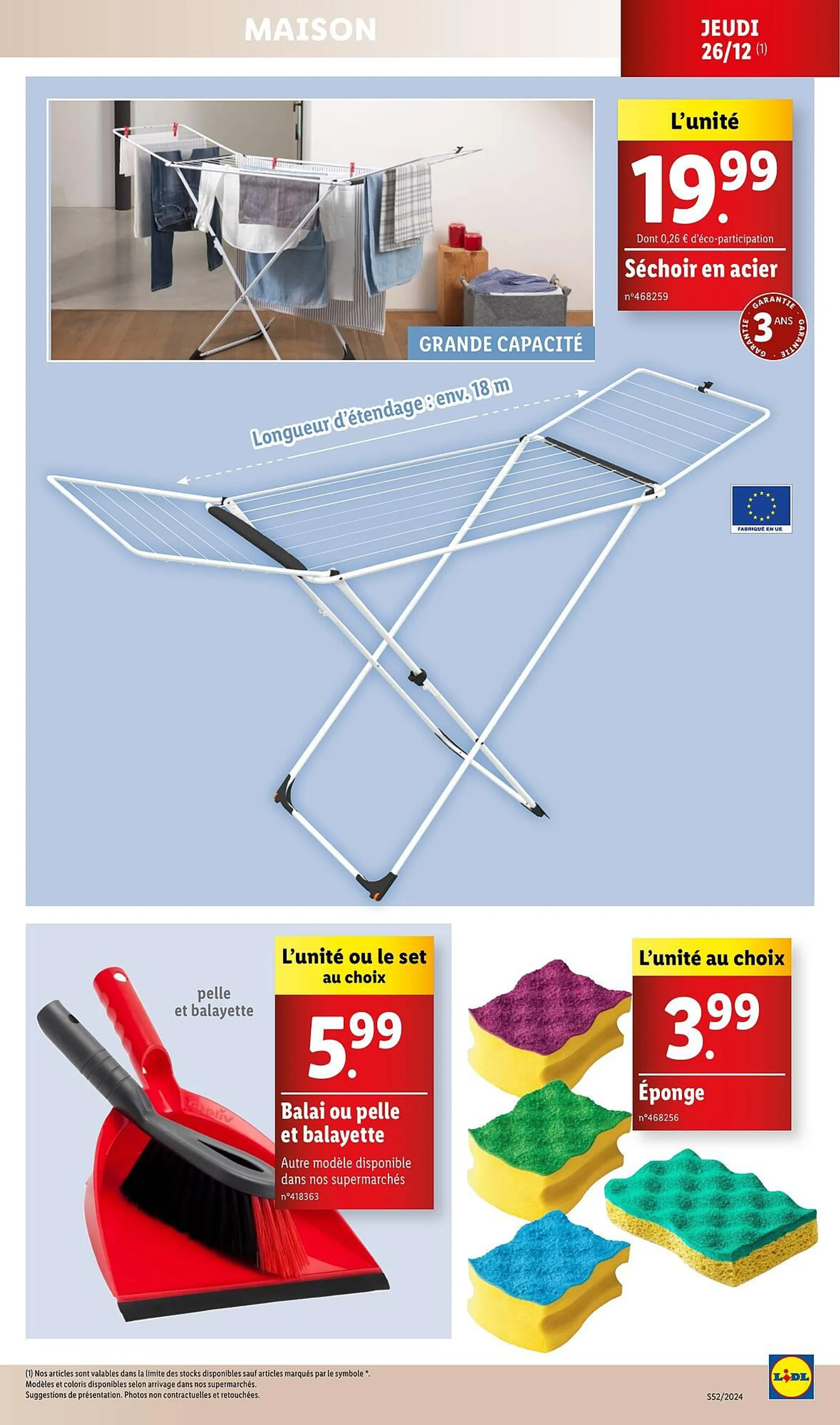 Catalogue Lidl du 26 décembre au 31 décembre 2024 - Catalogue page 47