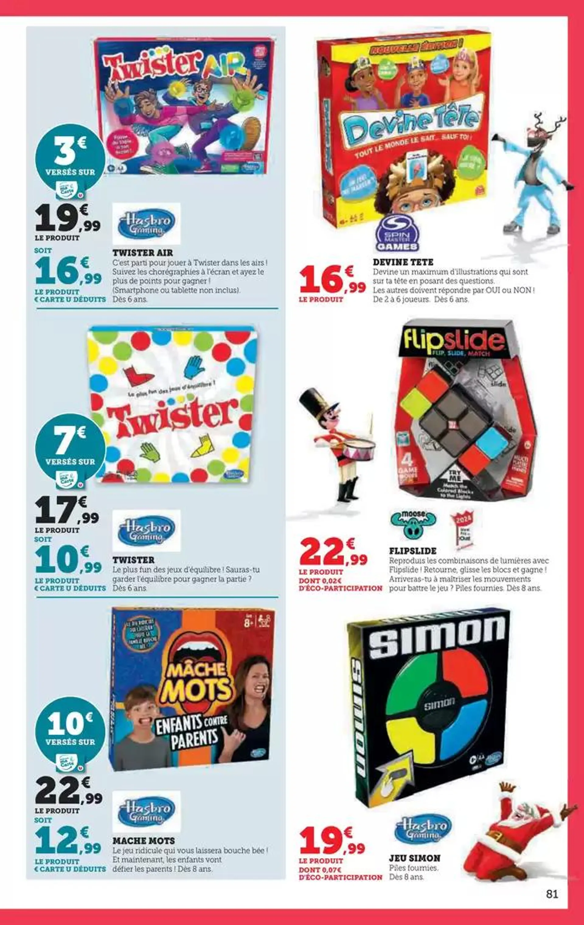 Jouets du 22 octobre au 8 décembre 2024 - Catalogue page 81