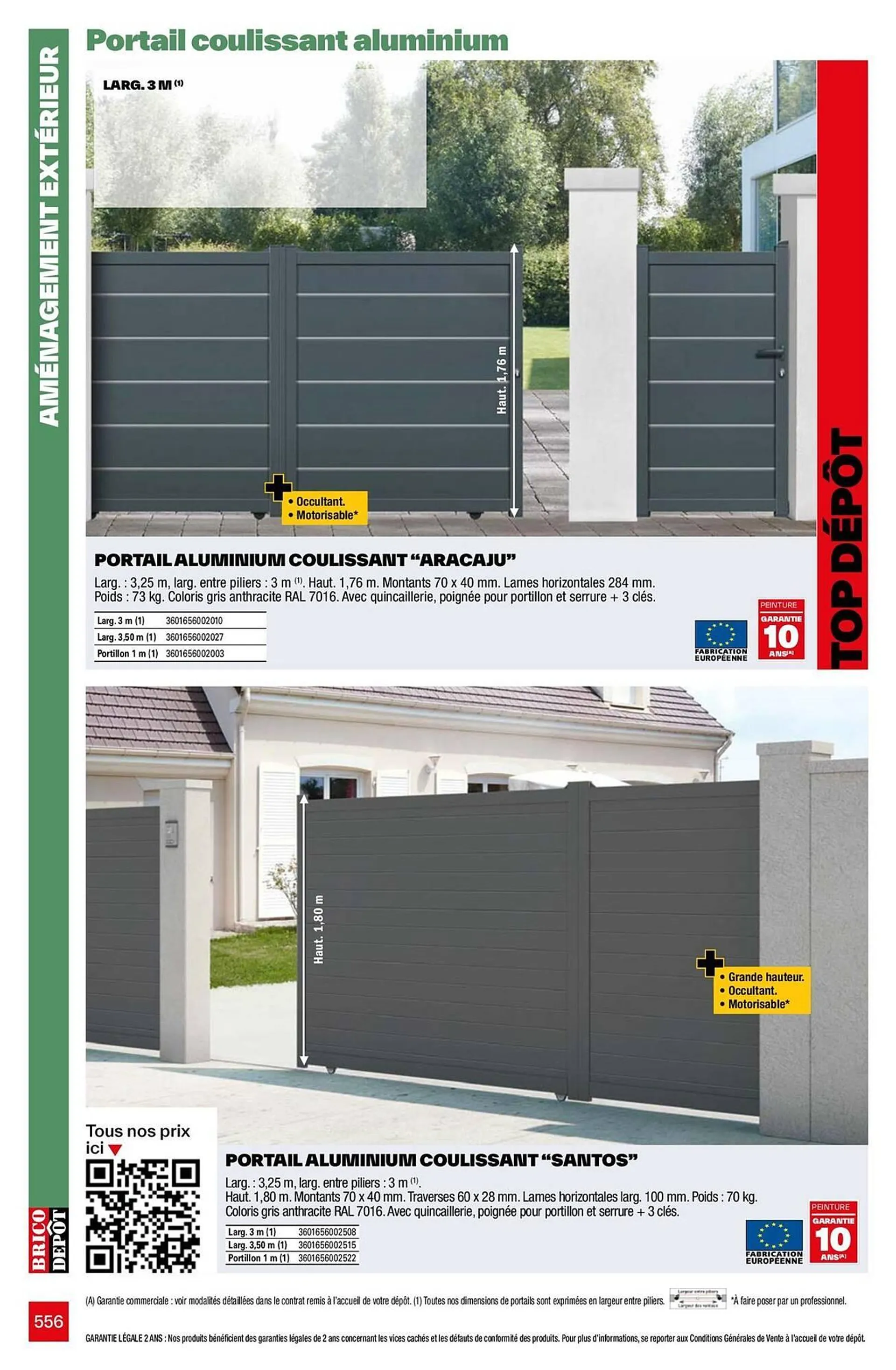 Catalogue Brico Dépôt du 15 avril au 31 décembre 2024 - Catalogue page 556