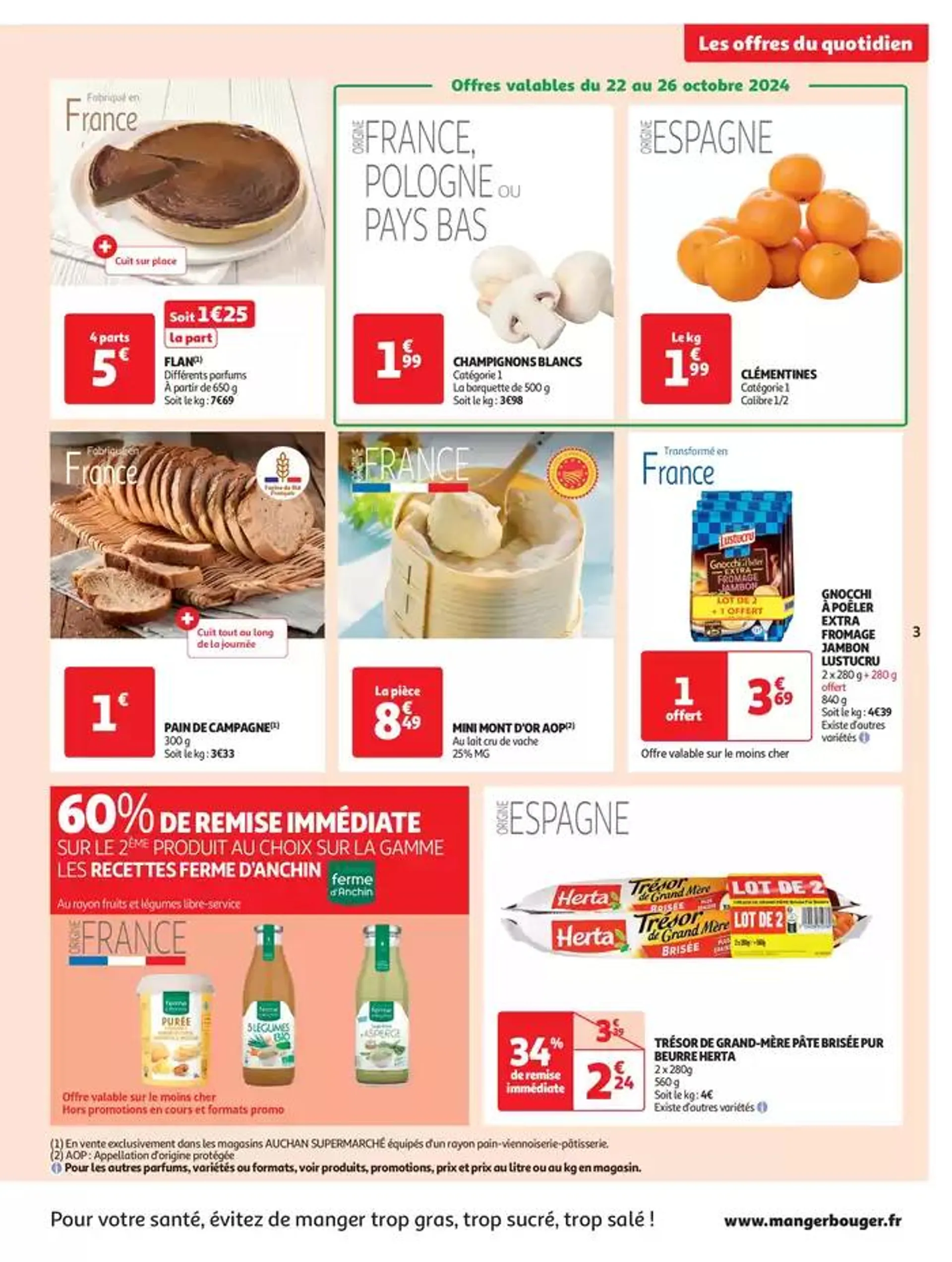 Il est encore temps de faire le plein de promos  du 22 octobre au 27 octobre 2024 - Catalogue page 3