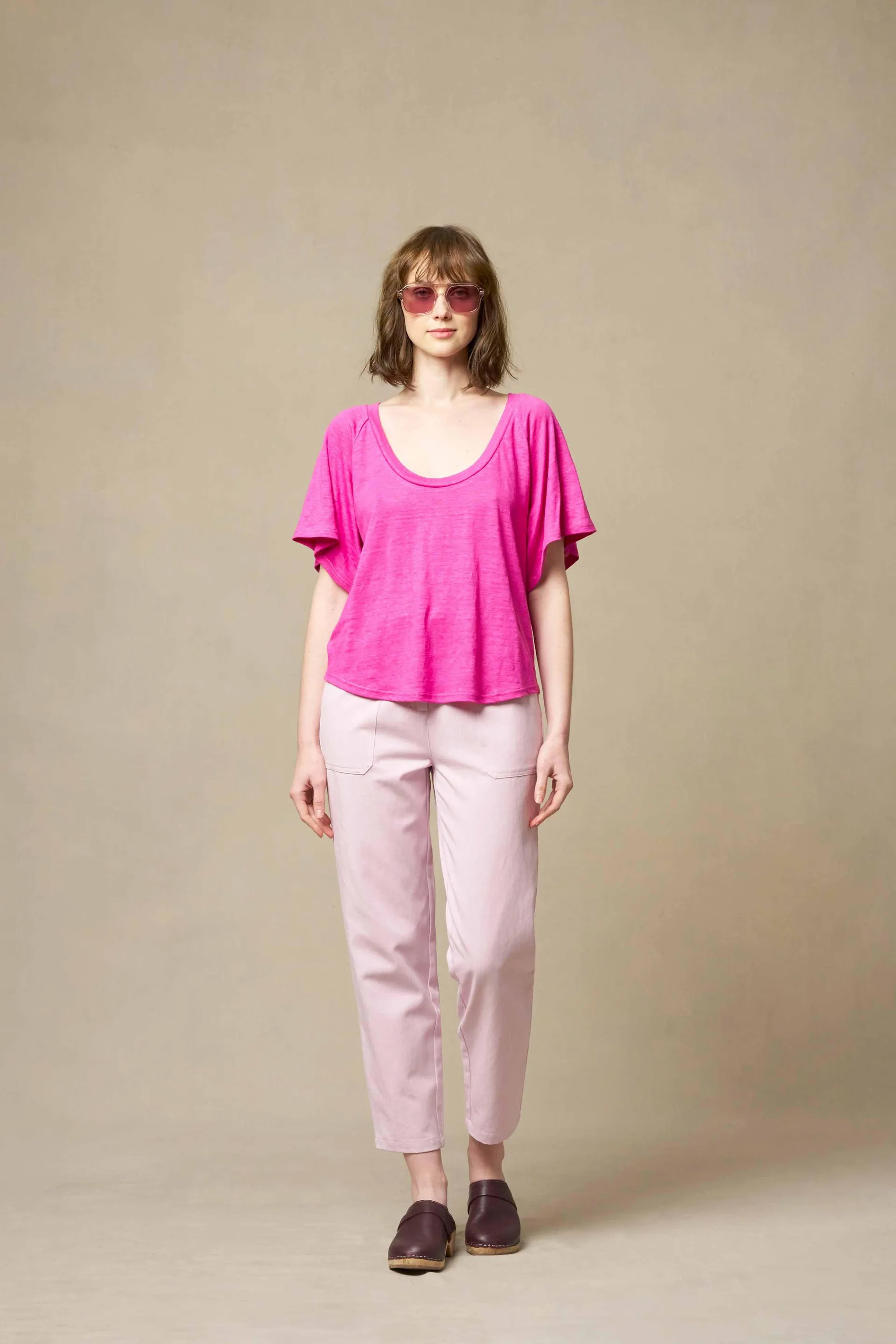 TALOU TEE-SHIRT - FUCHSIA