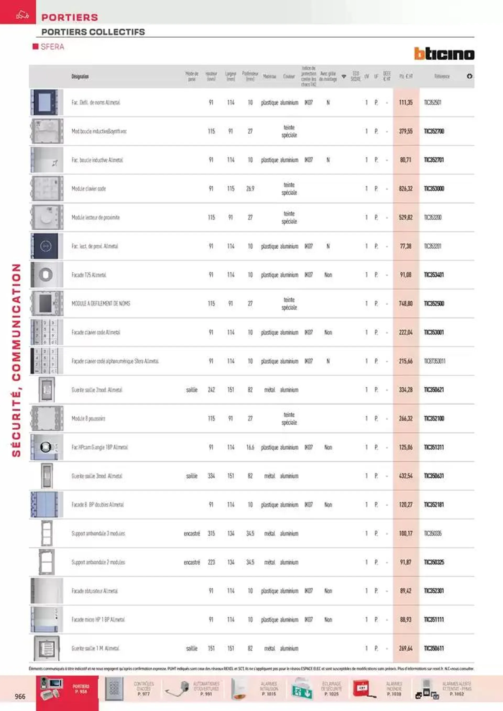 Sécurité, Communication du 31 octobre au 31 décembre 2024 - Catalogue page 12