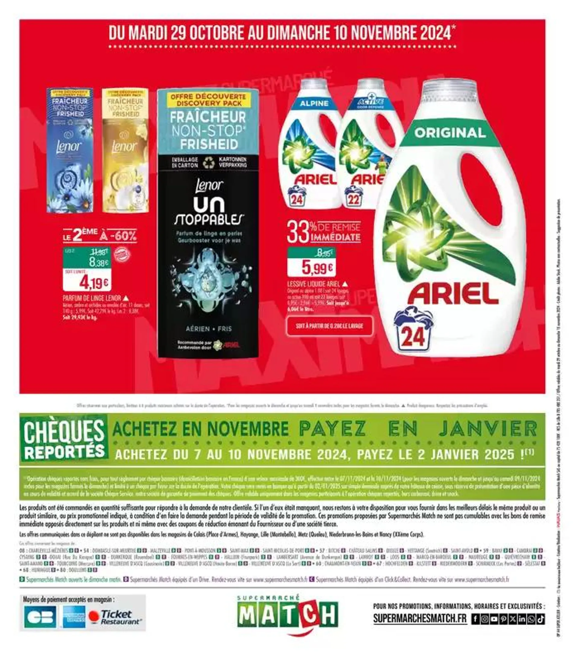 MAXI Supermarché MAtch du 29 octobre au 10 novembre 2024 - Catalogue page 24