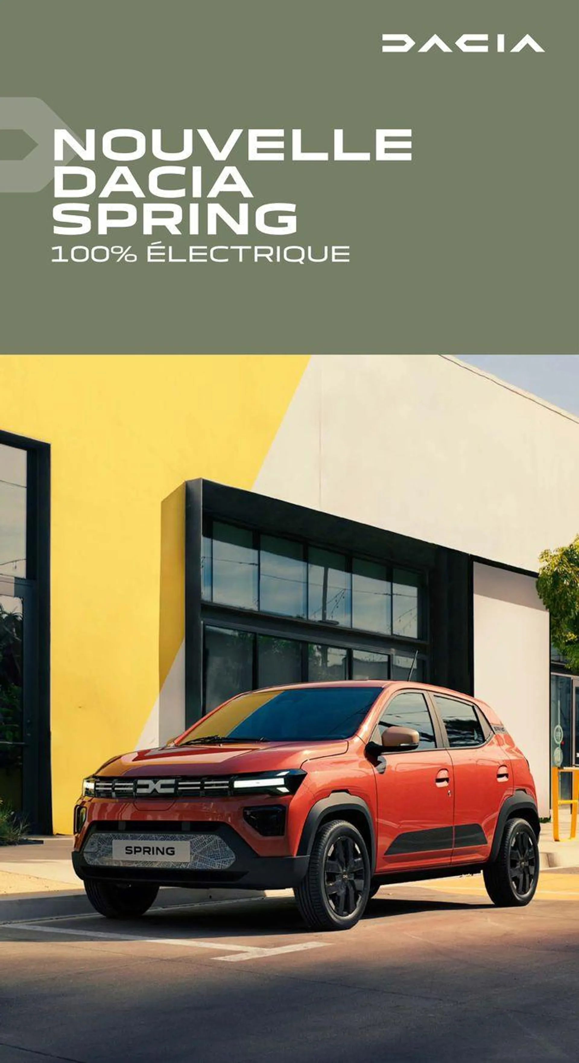 NOUVELLE DACIA SPRING 100% ÉLECTRIQUE - 1