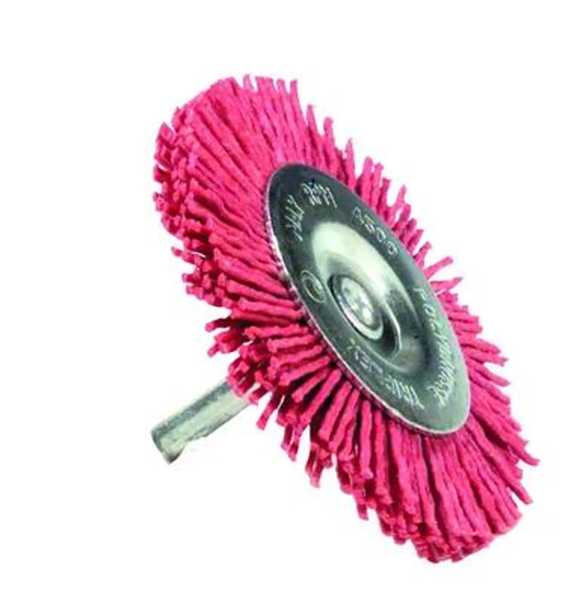 Brosse circulaire nylon diamètre 100 mm pour perceuse TIVOLY