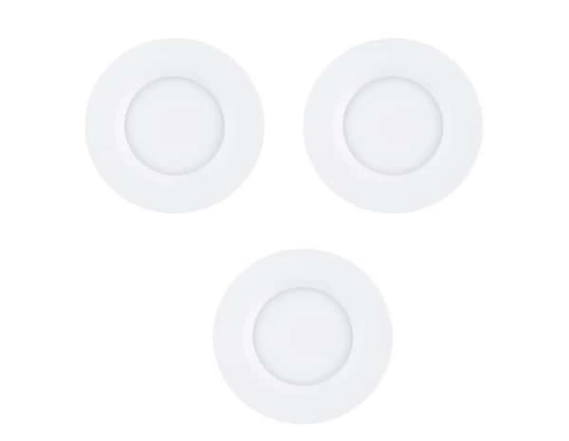 Lot de 3 spots LED "Thorold" blanc IP20 - 500 lm - Colours