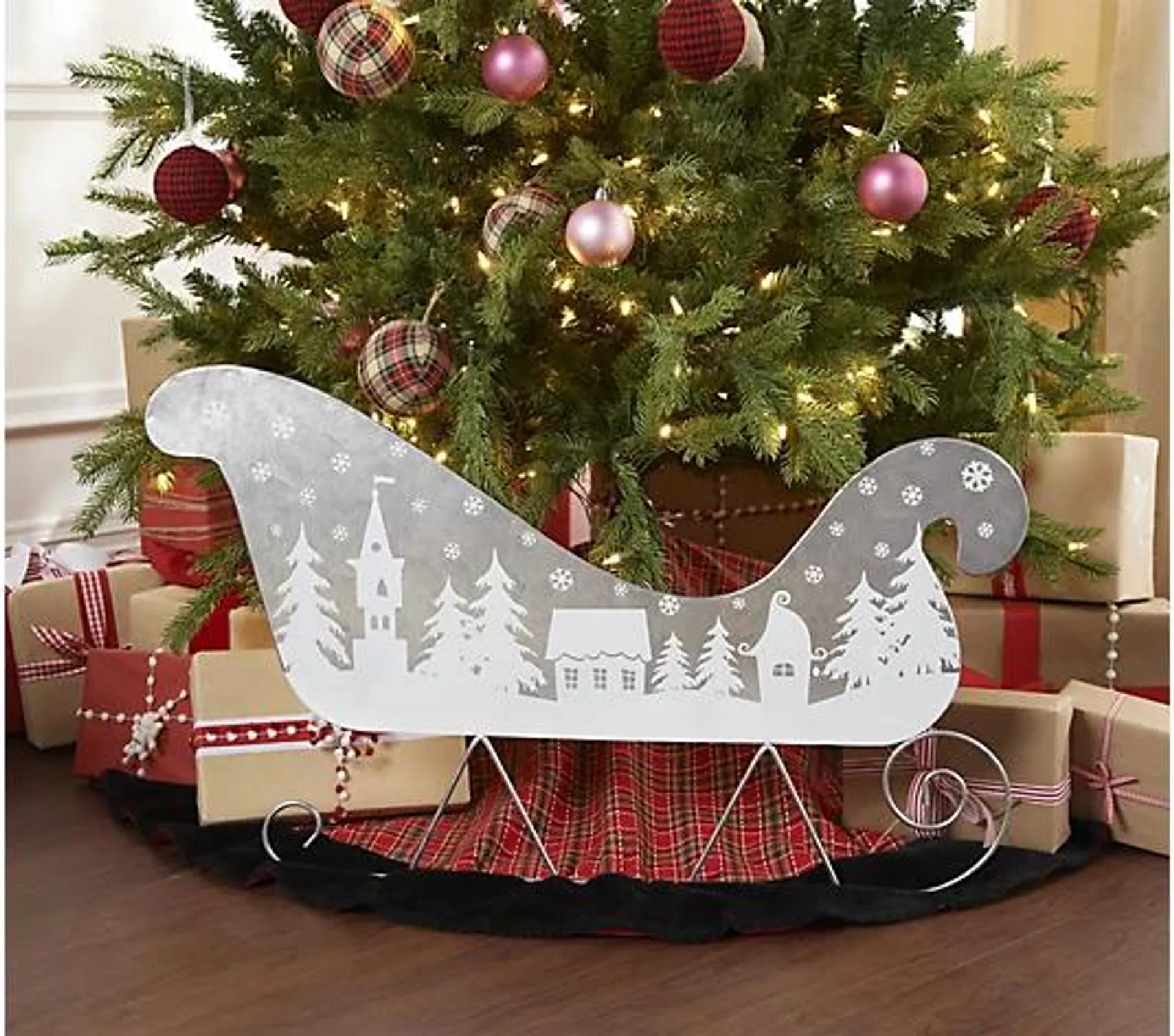Mr. Christmas 36" Indoor/ Outdoor Truck or Sleigh Tree Collar