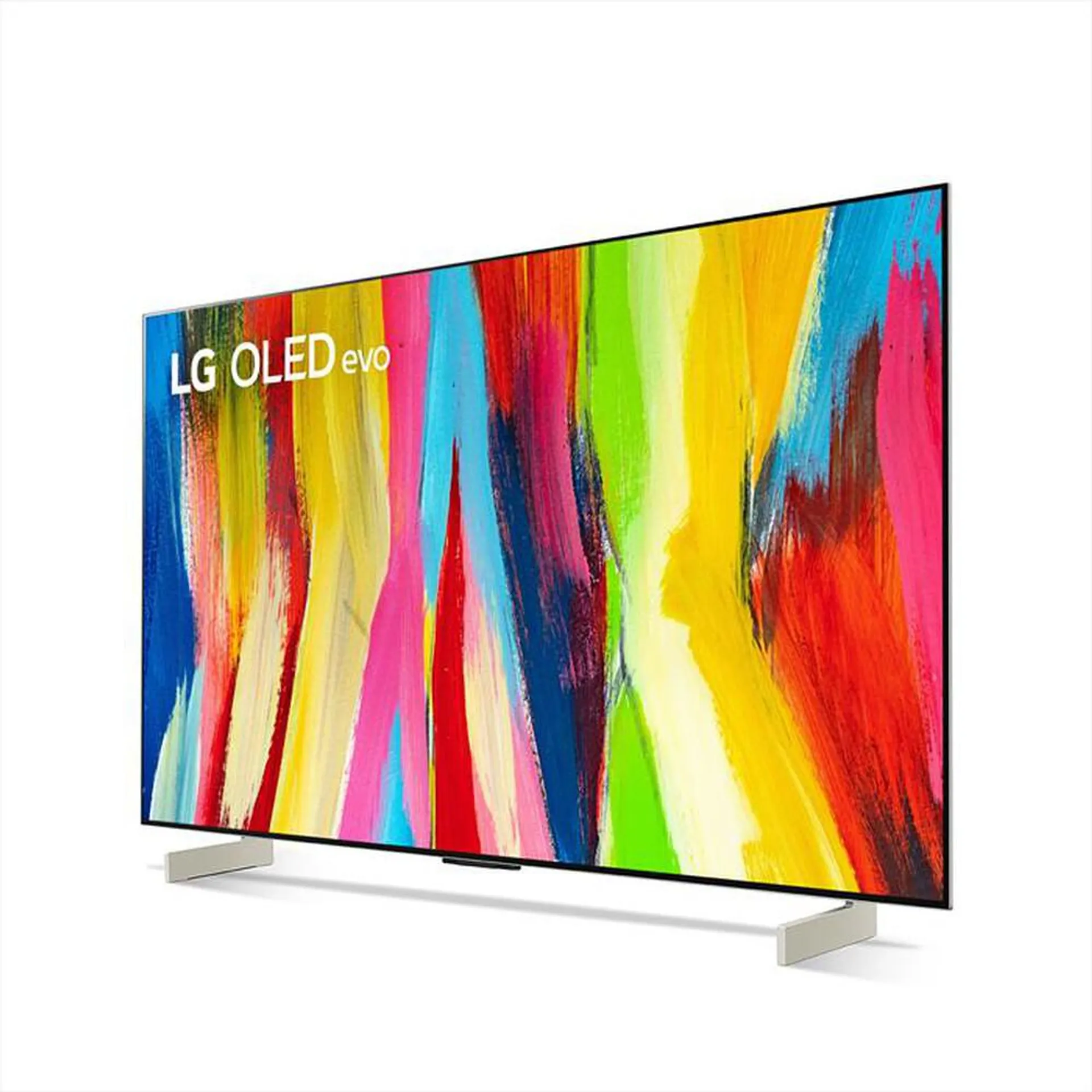 LG - Smart TV OLED evo 4K 42" OLED42C26LB-Calming Beige