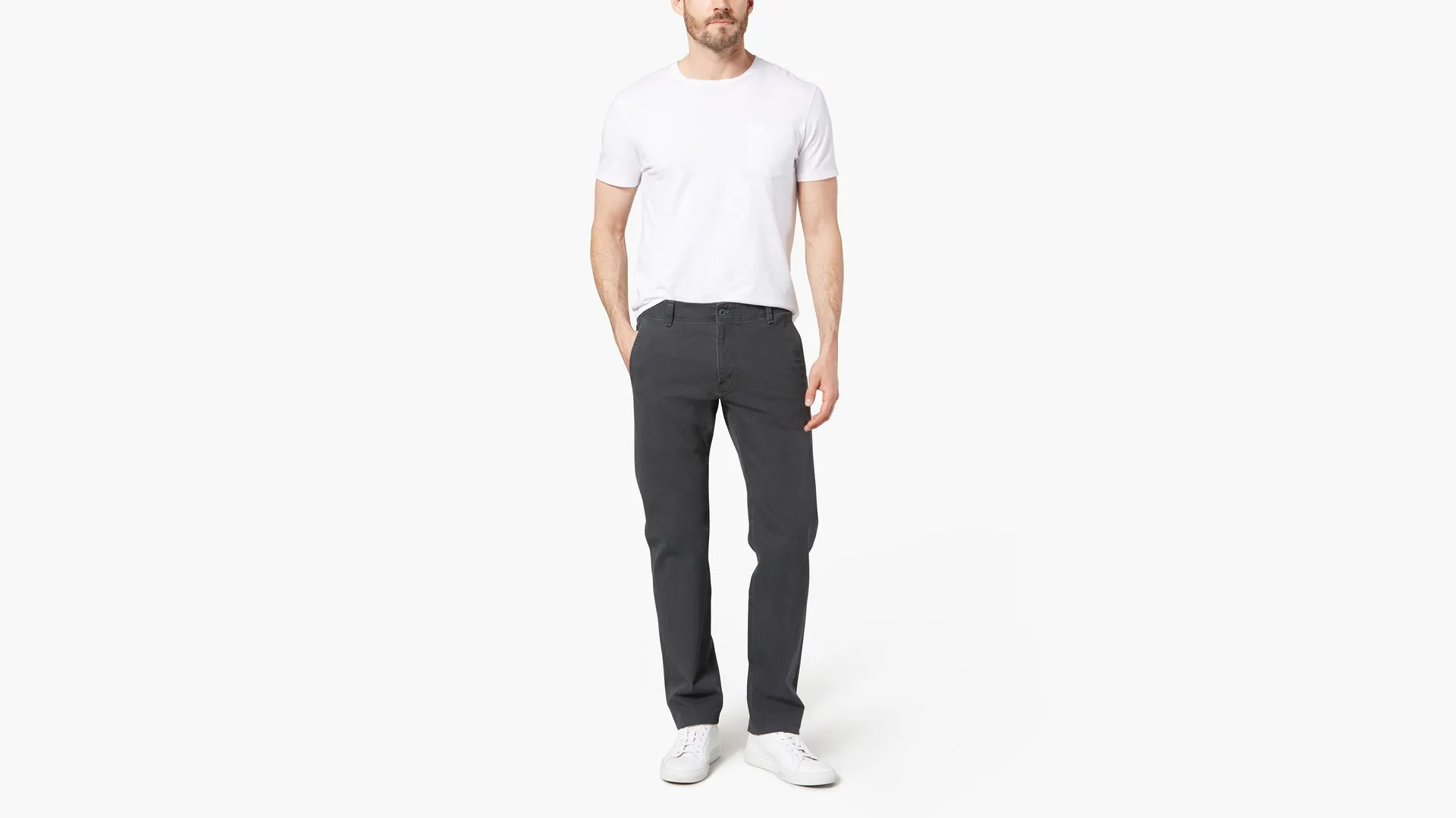 Men's Slim Fit Smart 360 Flex Alpha Khaki Pants