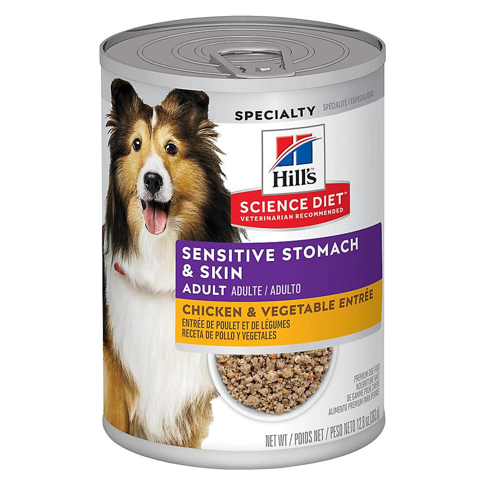 Hill's® Science Diet® Sensitive Stomach & Skin Adult Wet Dog Food - Grain Free, 12.8 oz