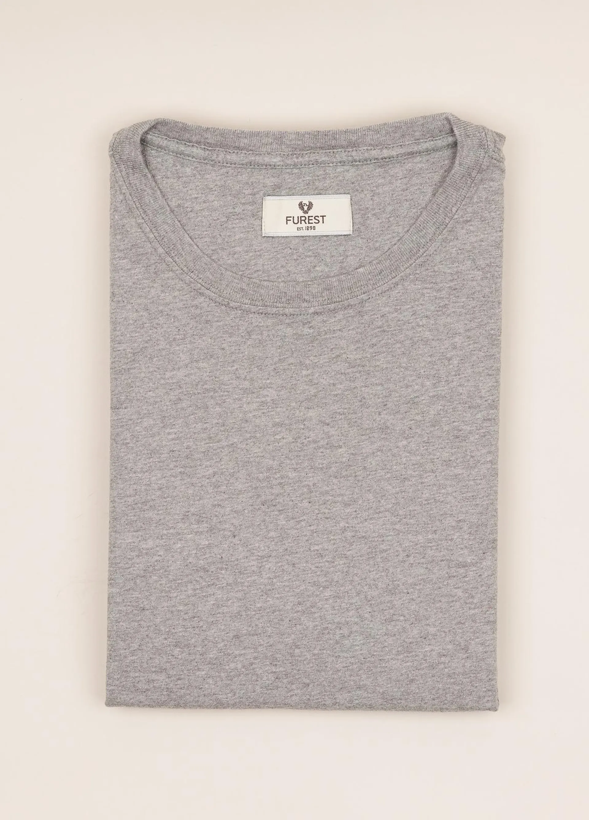 Camiseta manga corta FUREST COLECCIÓN gris