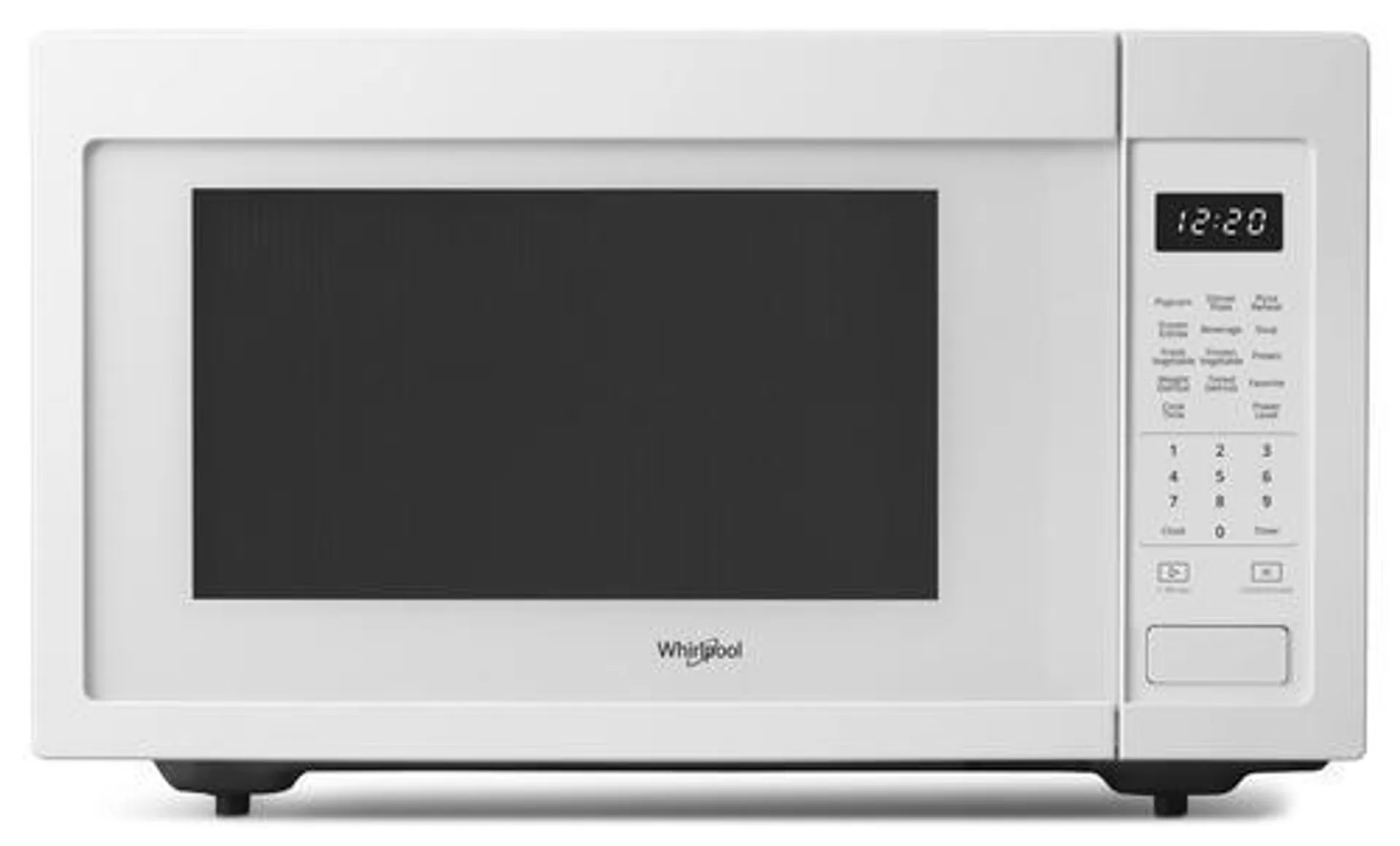 Whirlpool® 1.6 cu.ft. White Countertop Microwave