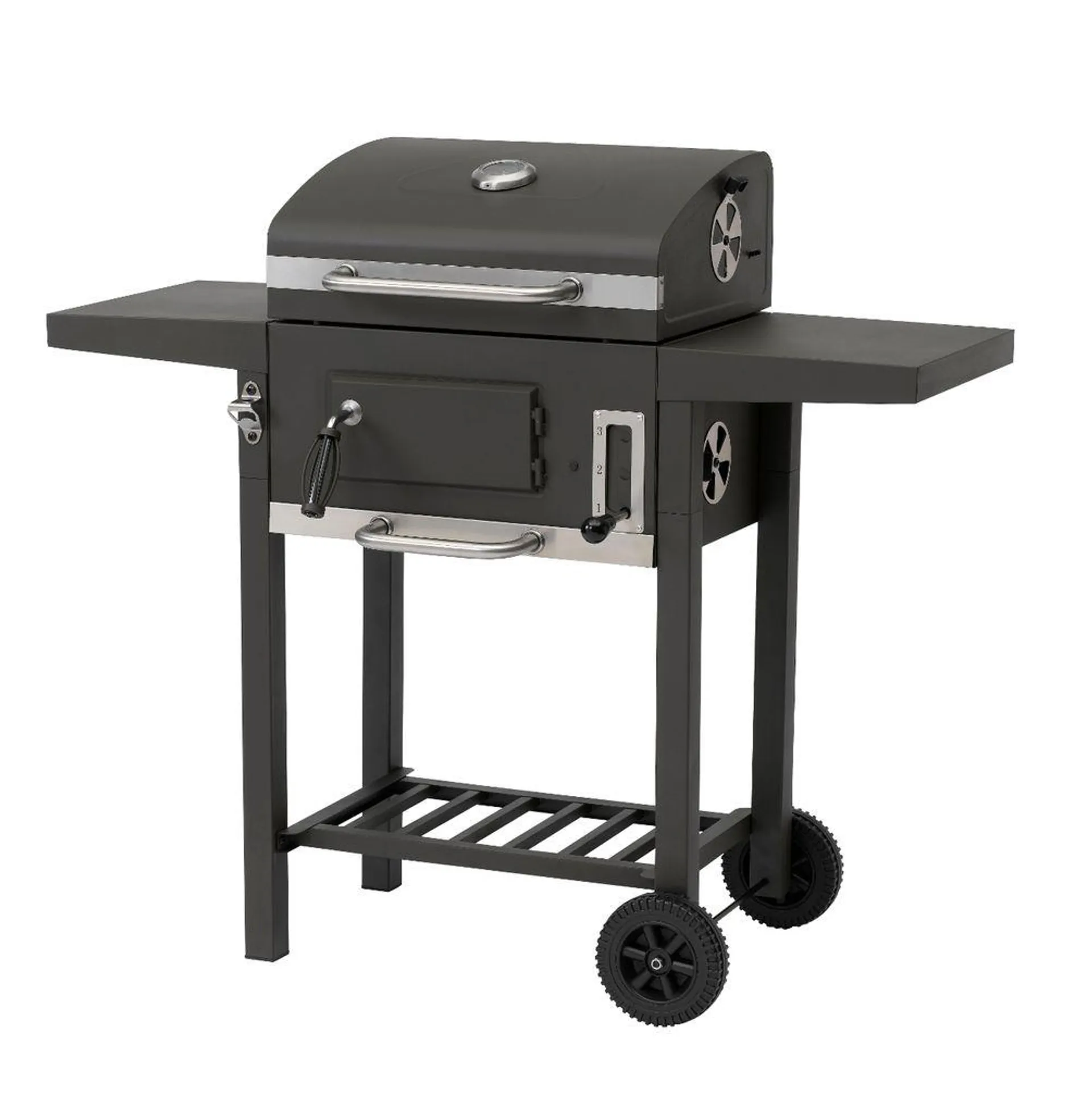 Tepro Grillwagen Toronto Kompakt Holzkohlegrill, Grillfläche: ca. 43,2 x 32,0 cm