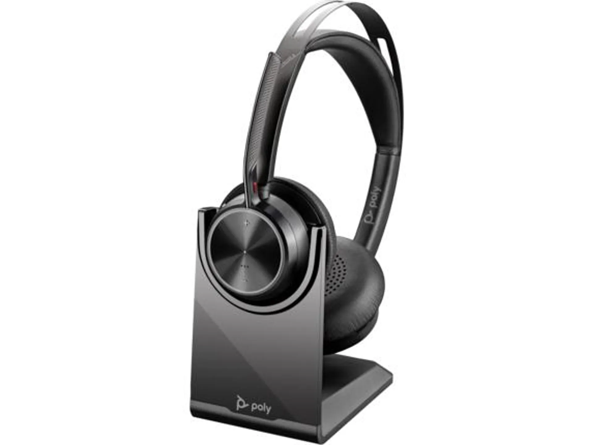 Poly Voyager Focus 2 USB-A Headset with charging stand