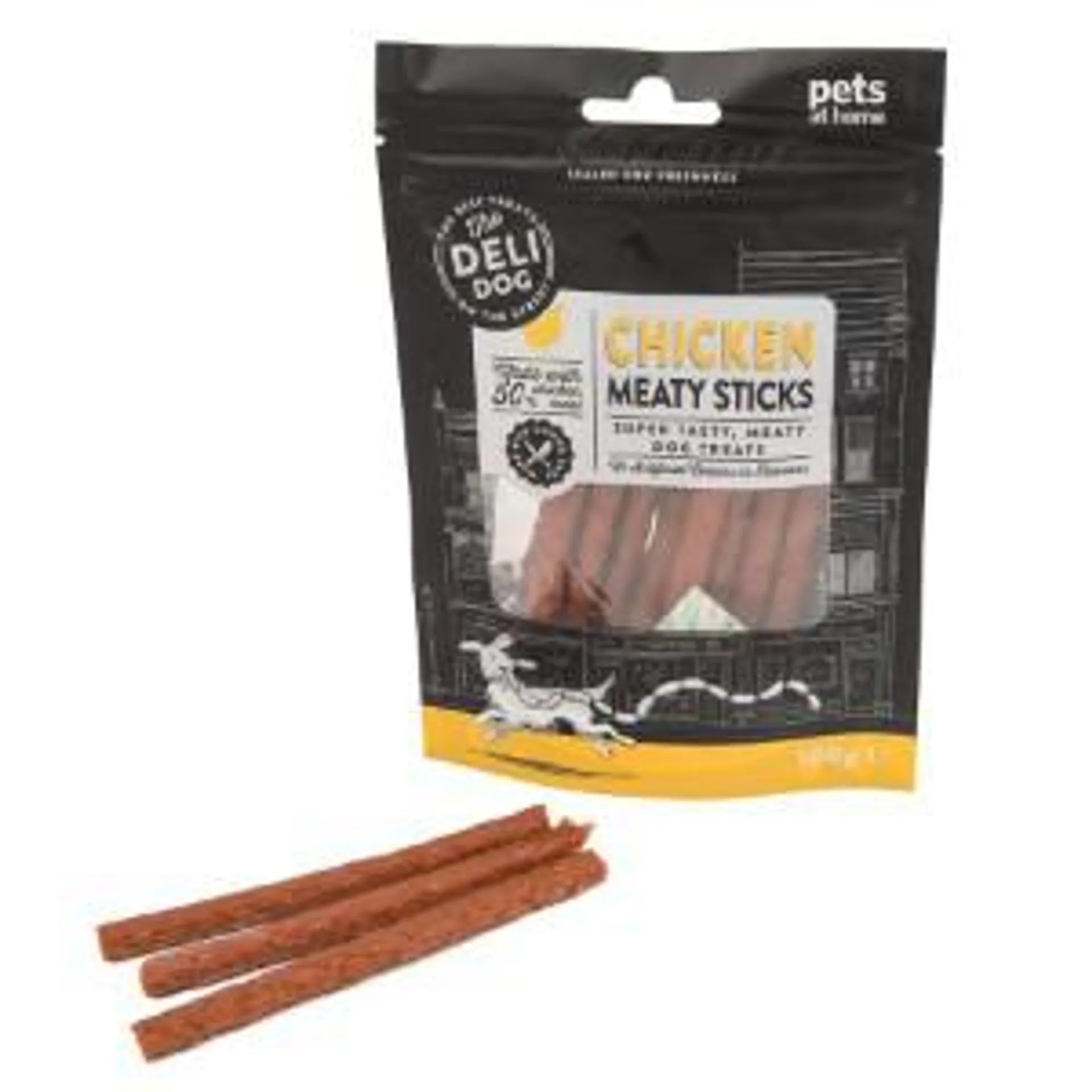 Deli Chicken Sticks Dog Treat 100g