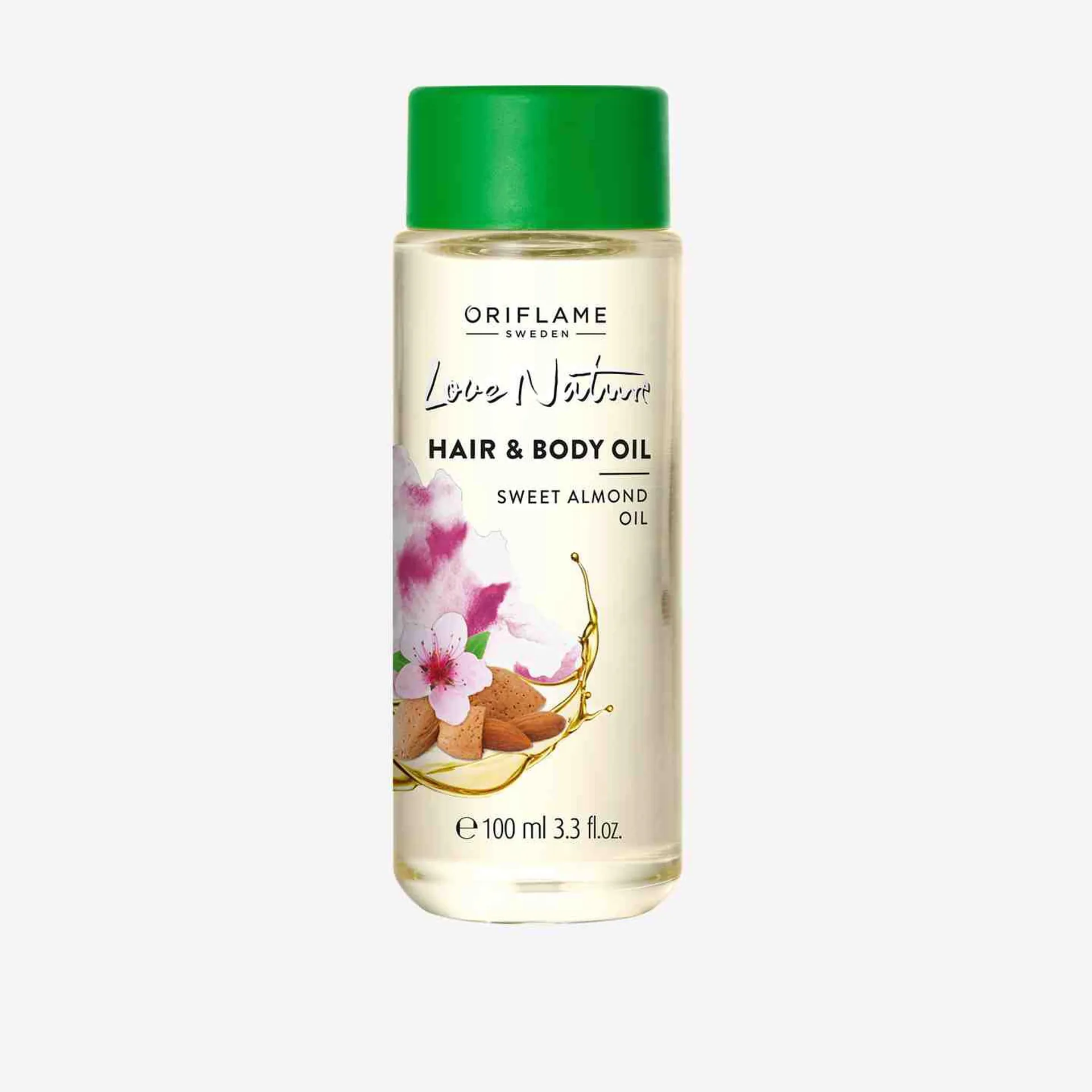Love Nature Aceite de Almendras Dulces para Cuerpo y Cabello