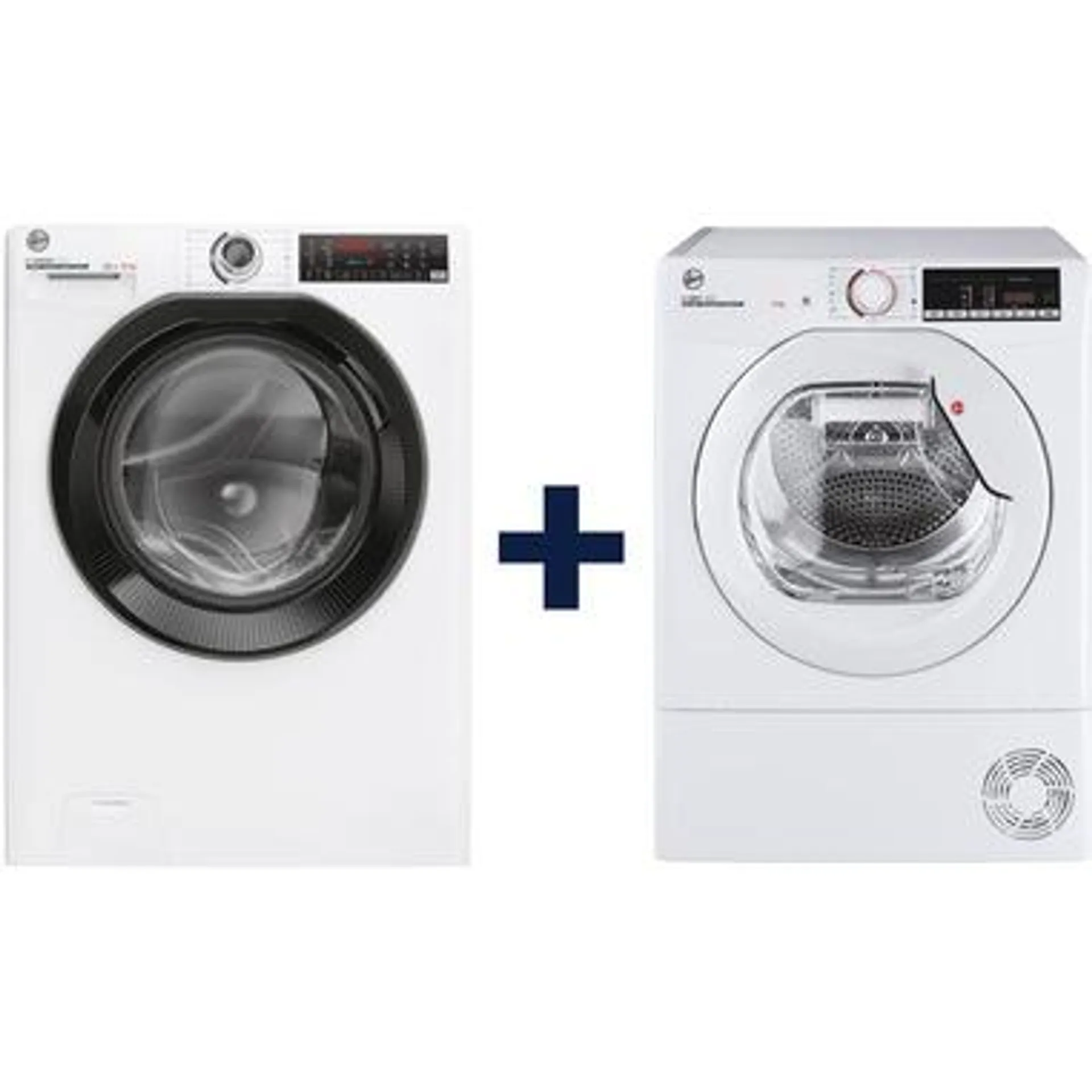 Hoover H3WPS6106TAMB-S lavatrice Caricamento frontale 10 kg 1600 Giri/min A Bianco