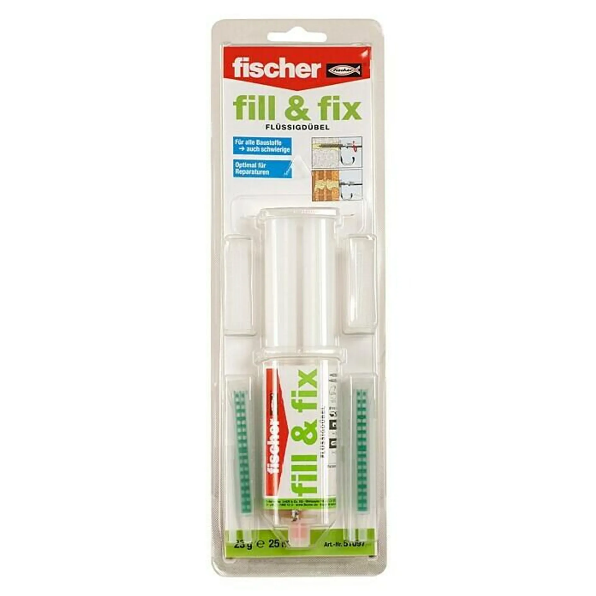 Fischer Flüssigdübel fill & fix