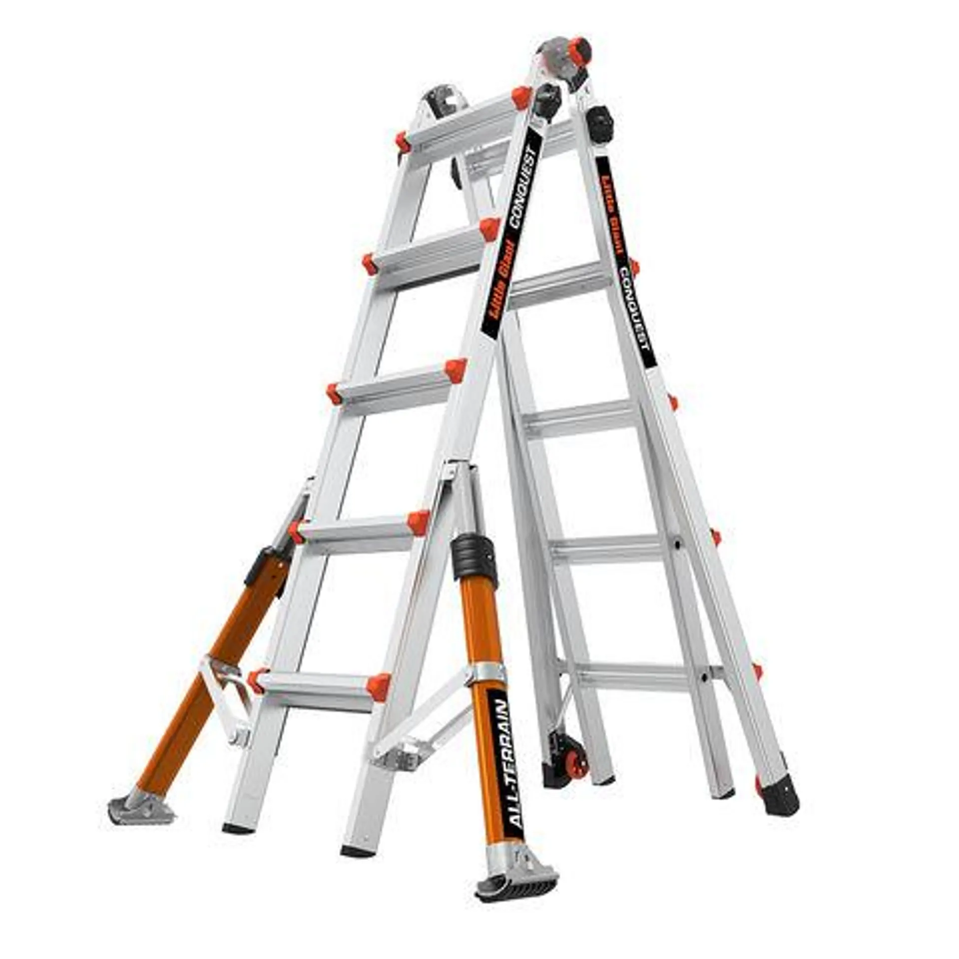 Little Giant 5 Rung Conquest All Terrain Multi-Purpose Ladder