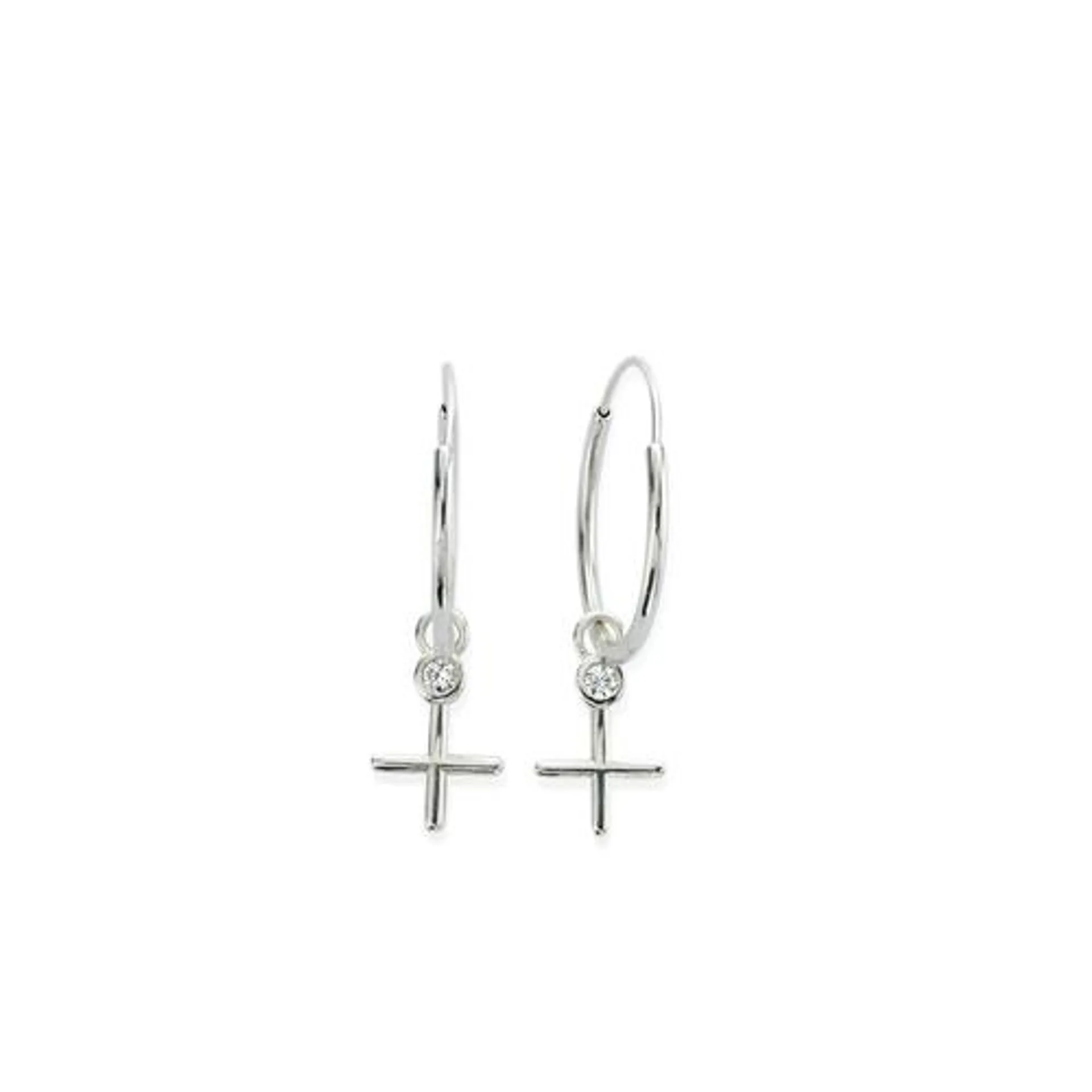 Pendientes Sweet Cross