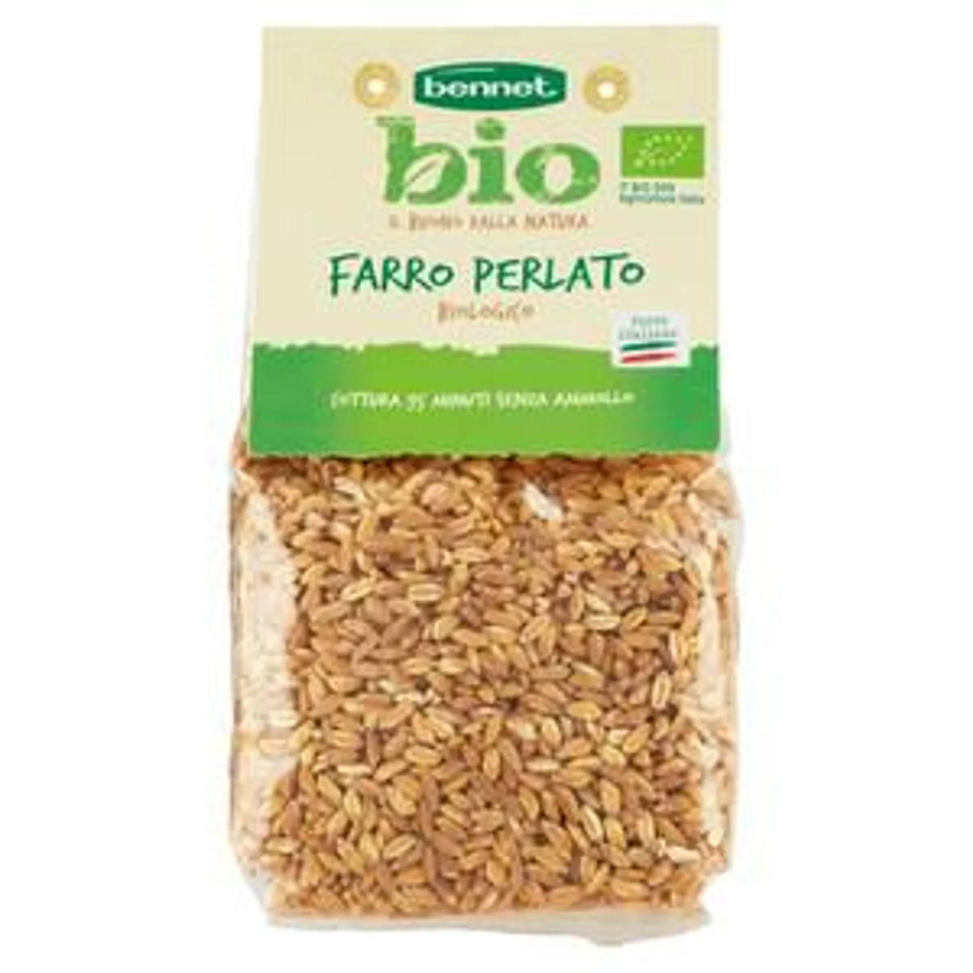 Farro Perlato Da Agricoltura Biologica Bennet Bio