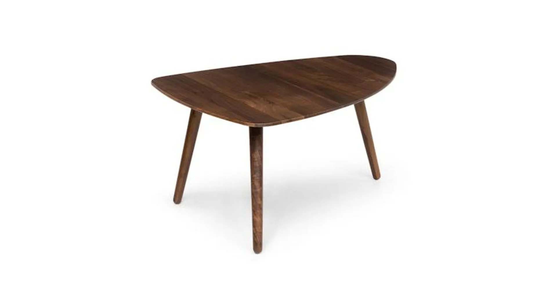 Amoeba Wild Walnut 29.5" Wide Coffee Table