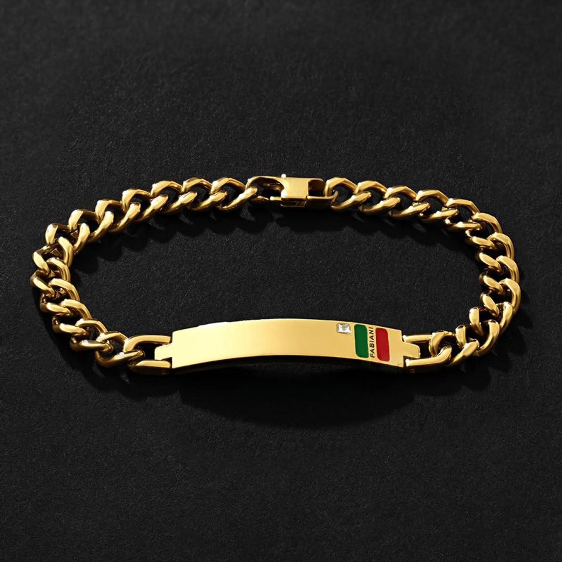 Maranello Oro ID Men's Bracelet