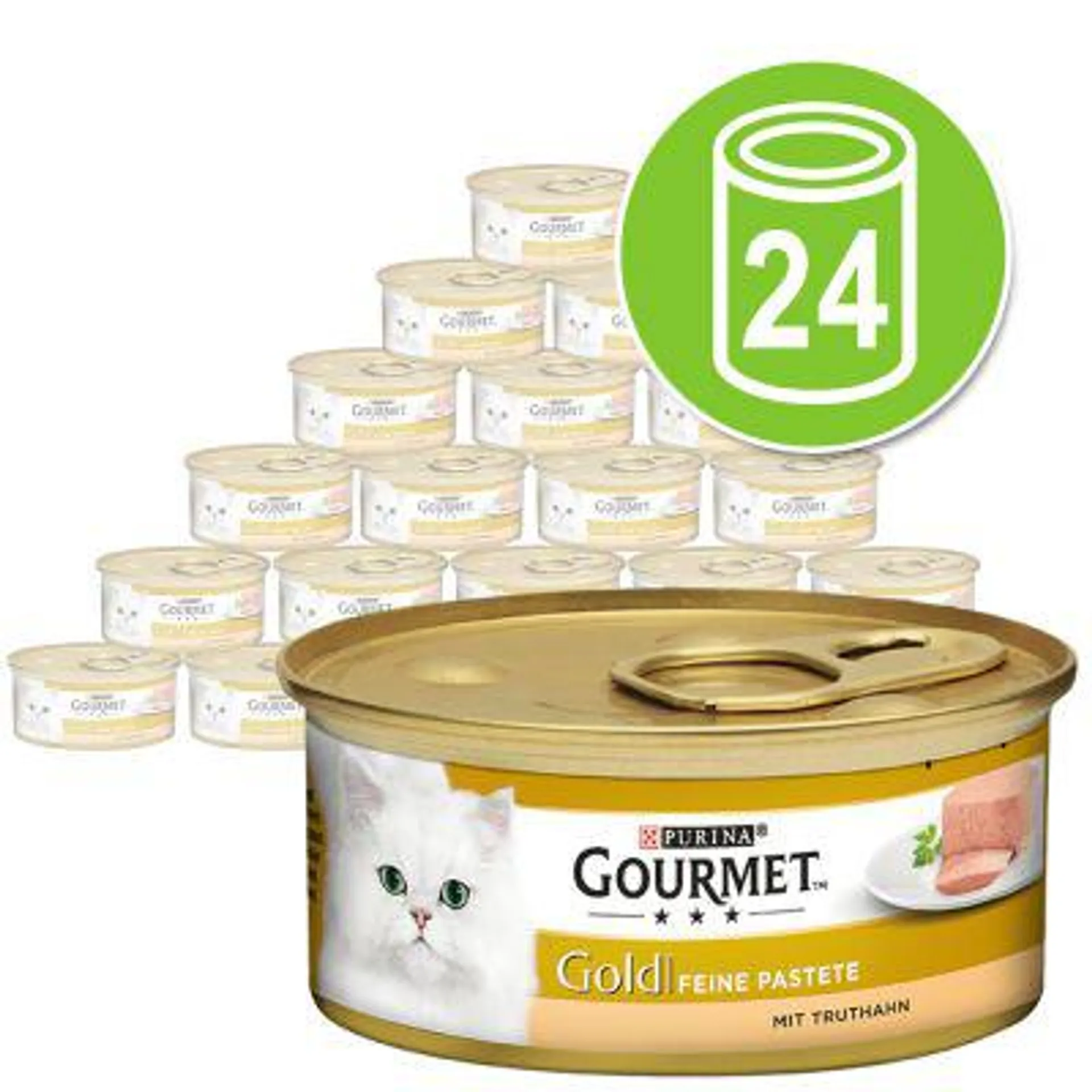 Purina Gourmet Gold Mousse 24 x 85 g - Pack económico