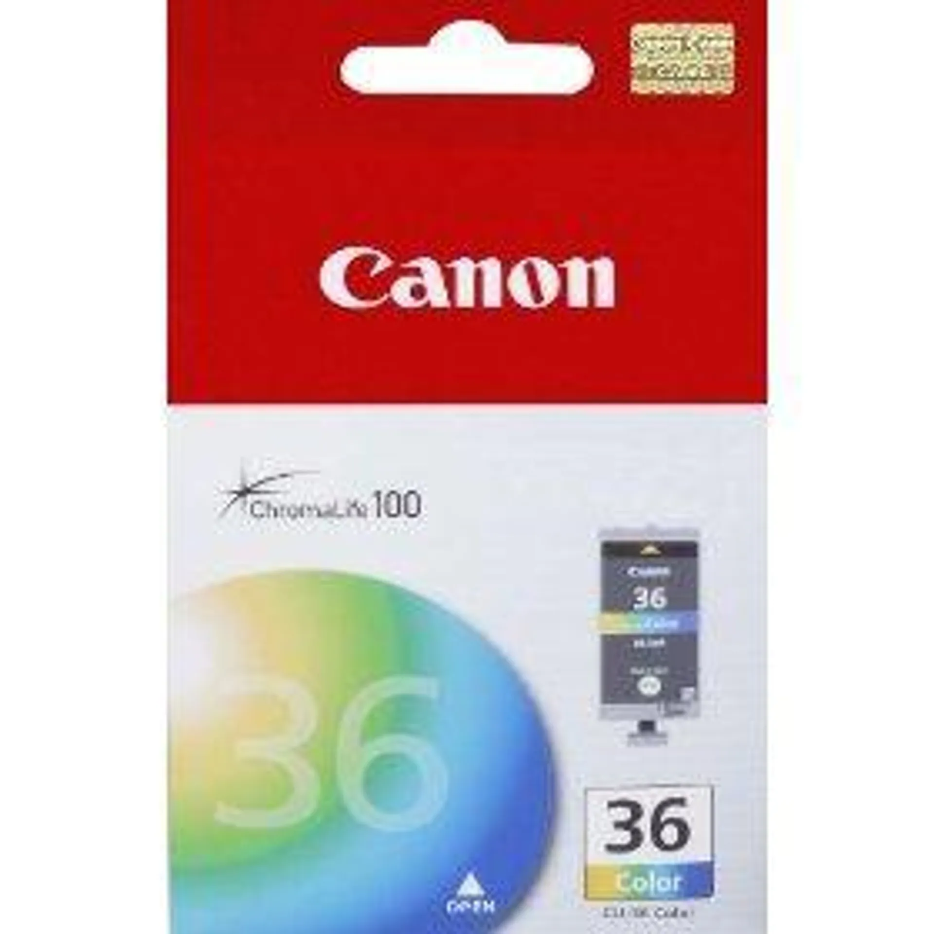 Cartucho Canon Cli-36 Pixma Ip100 90 Pag Color 1511B002Aa