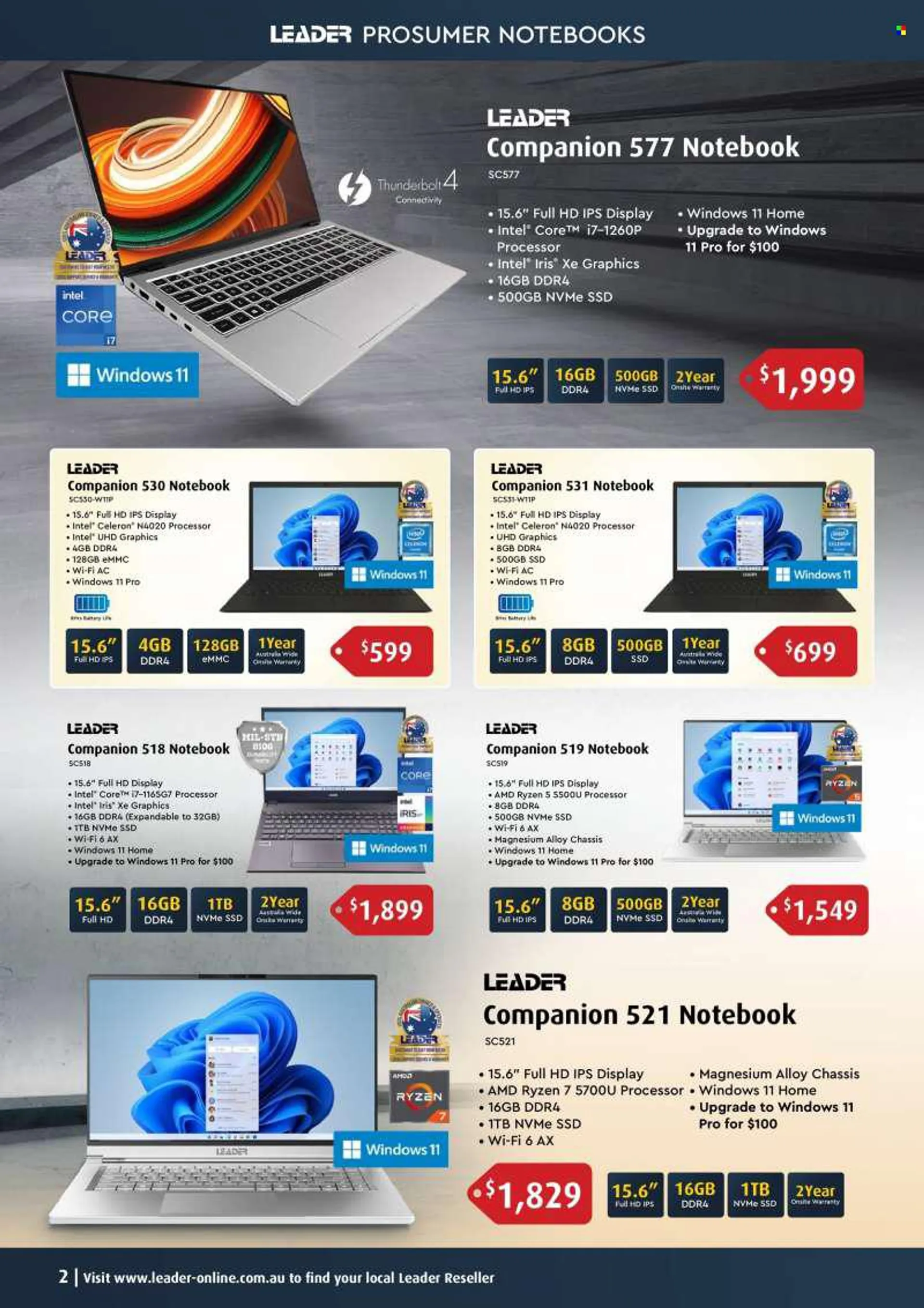 Leader Computers Catalogue - 1 Apr 2022 - 30 Jun 2022. - Catalogue valid from 1 April to 30 June 2022 - page 2