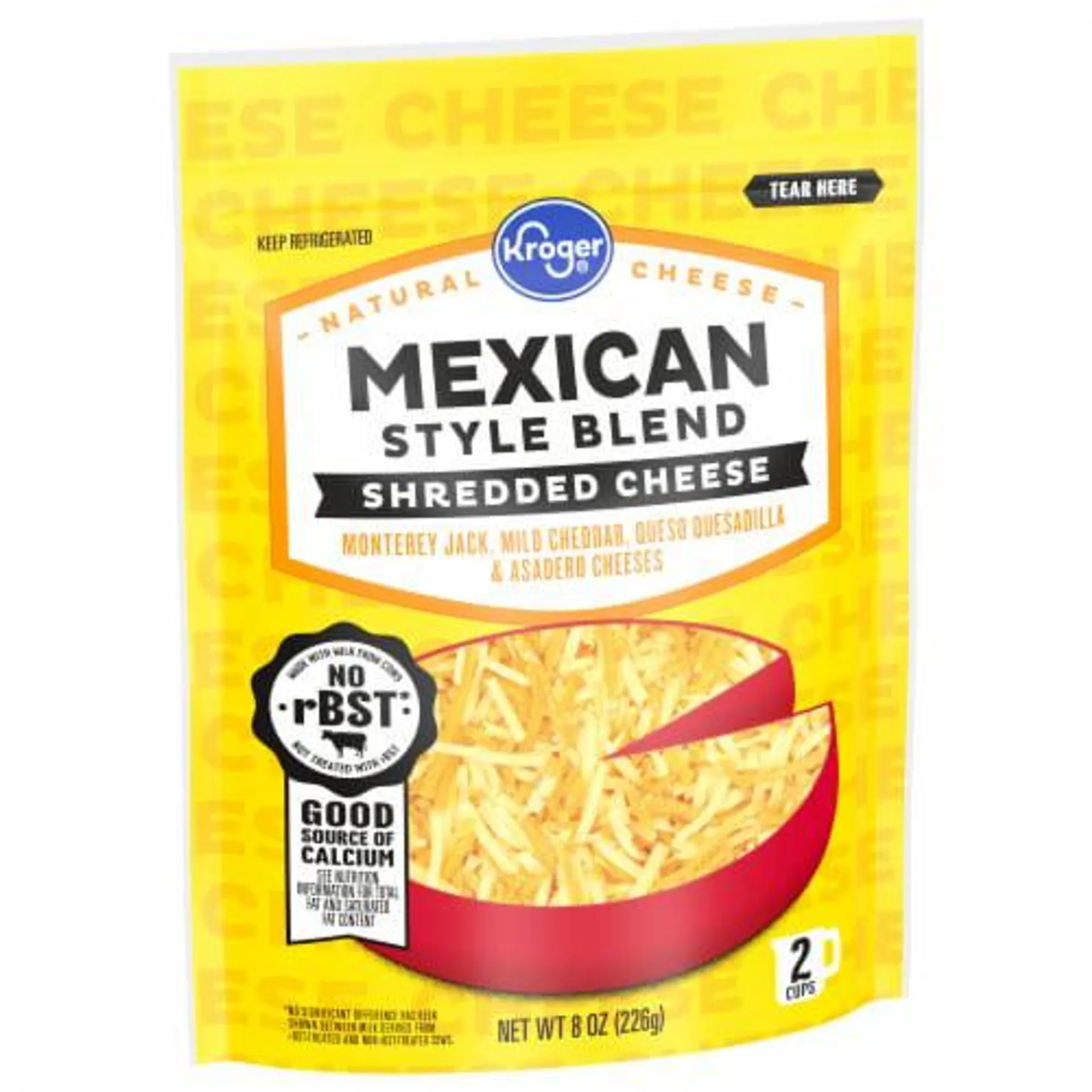 Kroger® Shredded Mexican Style Cheese Blend