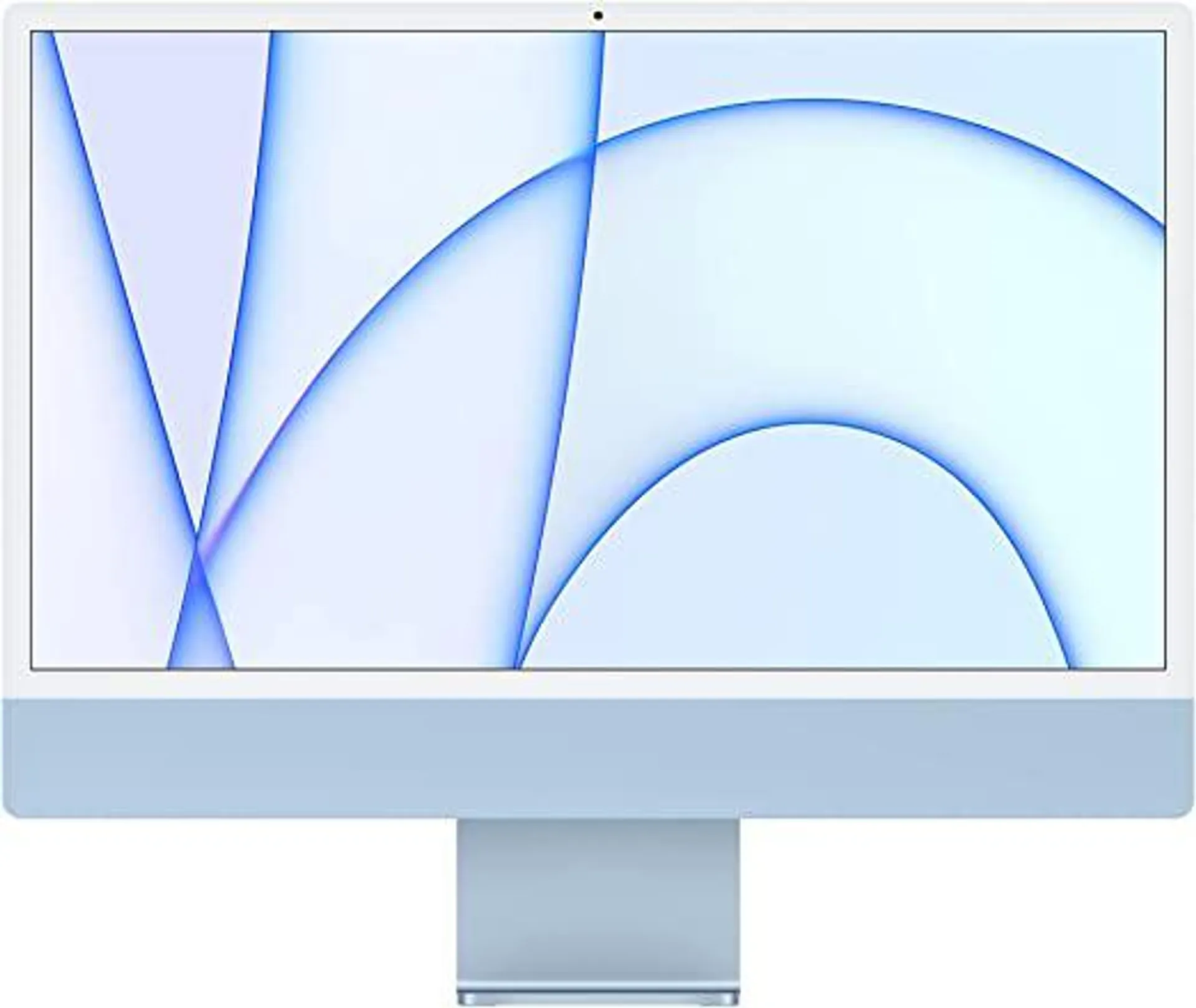 Apple 2021 iMac (24-inch, M1 chip with 8‑core CPU and 7‑core GPU, 8GB RAM, 256GB) - Blue